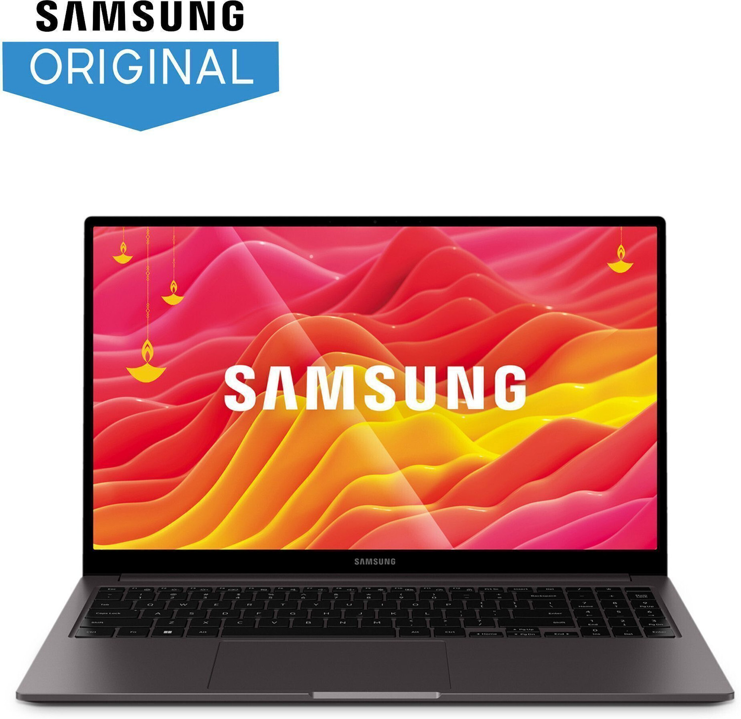 Image of Samsung Galaxy Book 2 Intel Core i5 12th Gen 1235U - (8 GB /512 GB SSD /Windows 11 Home) NP550 Thin and Light Laptop