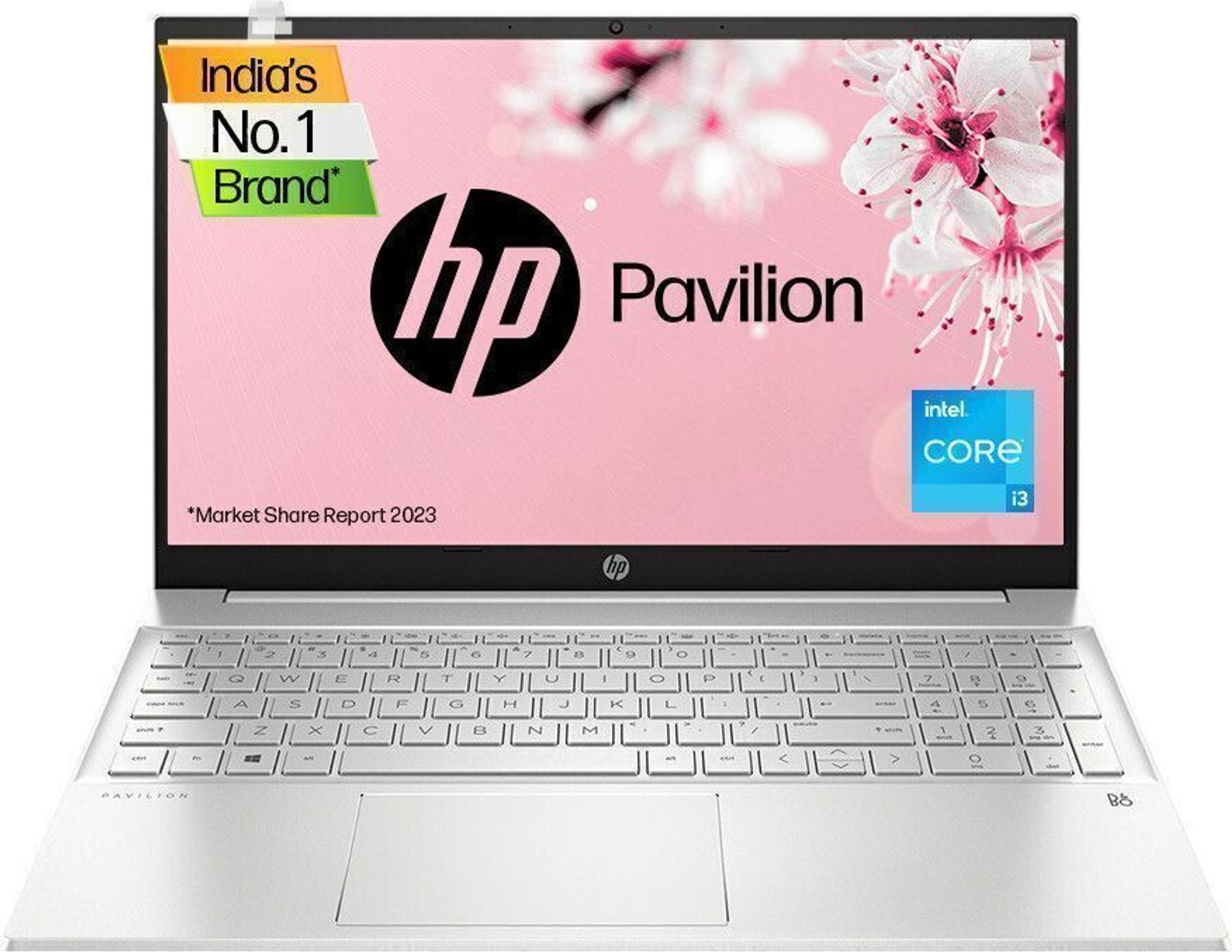 Image of HP Pavilion 15 Intel Core i3 12th Gen 1215U - (8 GB /512 GB SSD /Windows 11 Home) 15-eg2017TU Thin and Light Laptop