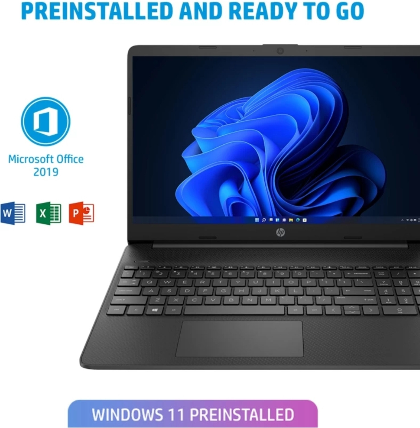 Image of HP Intel Core i3 11th Gen - (8 GB /512 GB SSD /Windows 11 Home) 15s-fq2627TU Thin and Light Laptop
