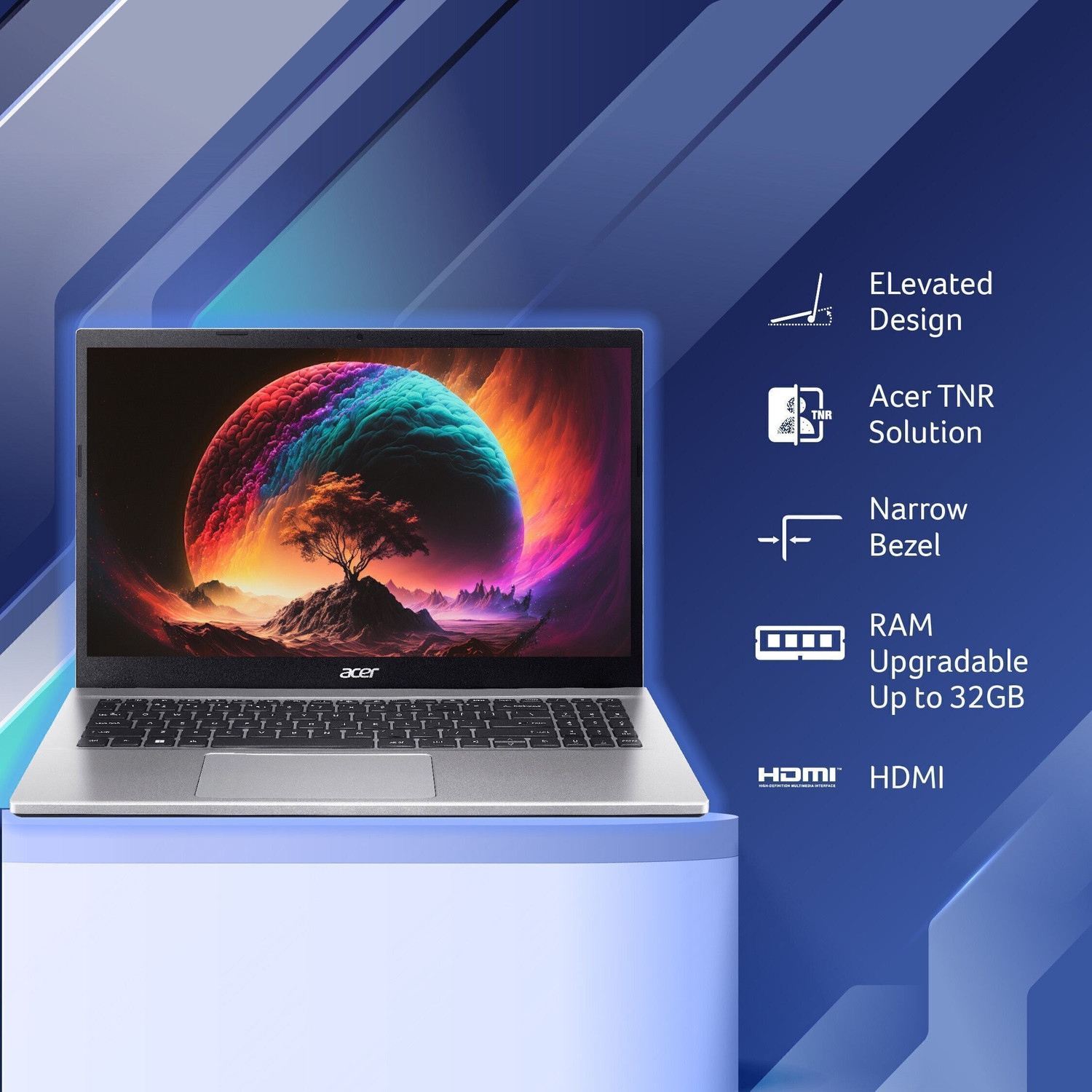 Image of Acer Aspire 3 Intel Core i5 12th Gen - (8 GB /512 GB SSD /Windows 11 Home) A315-59-50CP Thin and Light Laptop