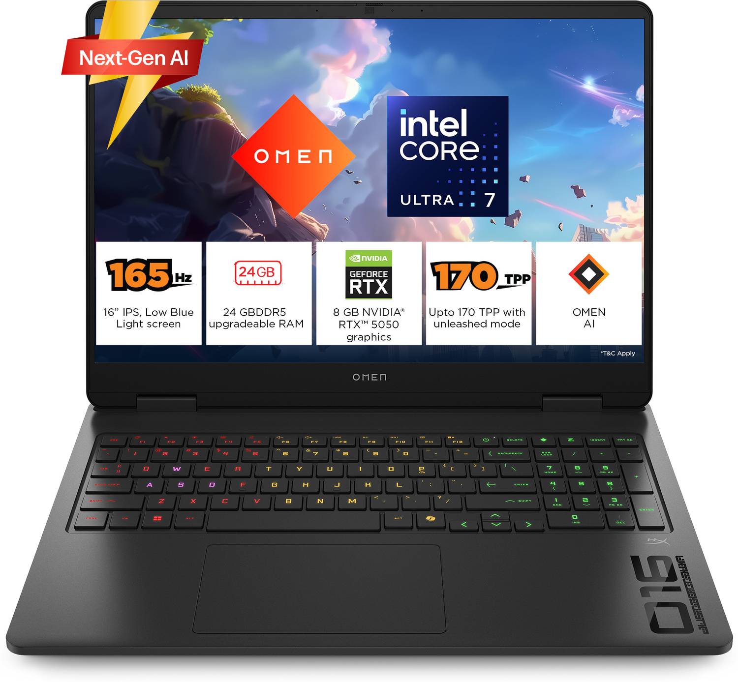 HP OMEN 16 Intel Core Ultra 7 255 H Gaming Laptop