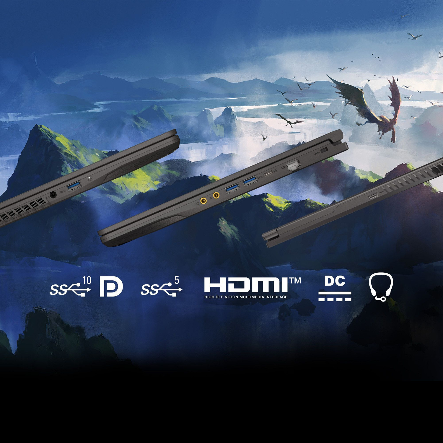 Image of MSI Thin 15 Intel Core i5 13th Gen 13420H - (16 GB /512 GB SSD /Windows 11 Home /6 GB Graphics /NVIDIA GeForce RTX 3050 /144 Hz) THIN 15 B13UDX-129IN | Thin 15 B13UDX-3223IN Gaming Laptop