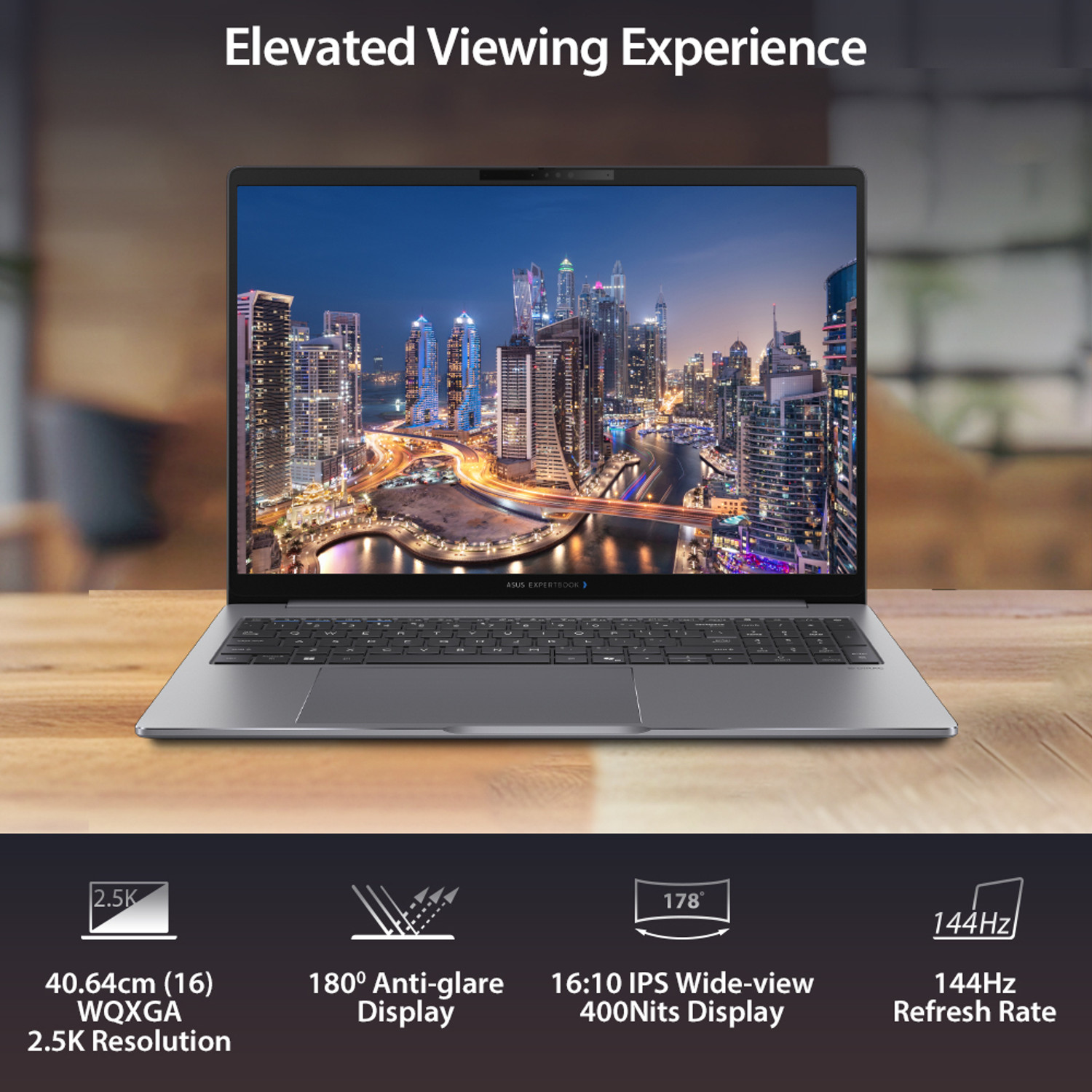 Image of ASUS Expertbook P5 Full metal AI PC with 1 Yr ADP Intel Core Ultra 7 356H - (32 GB /1 TB SSD /Windows 11 Home) P5605CAA-PL0049WS Laptop