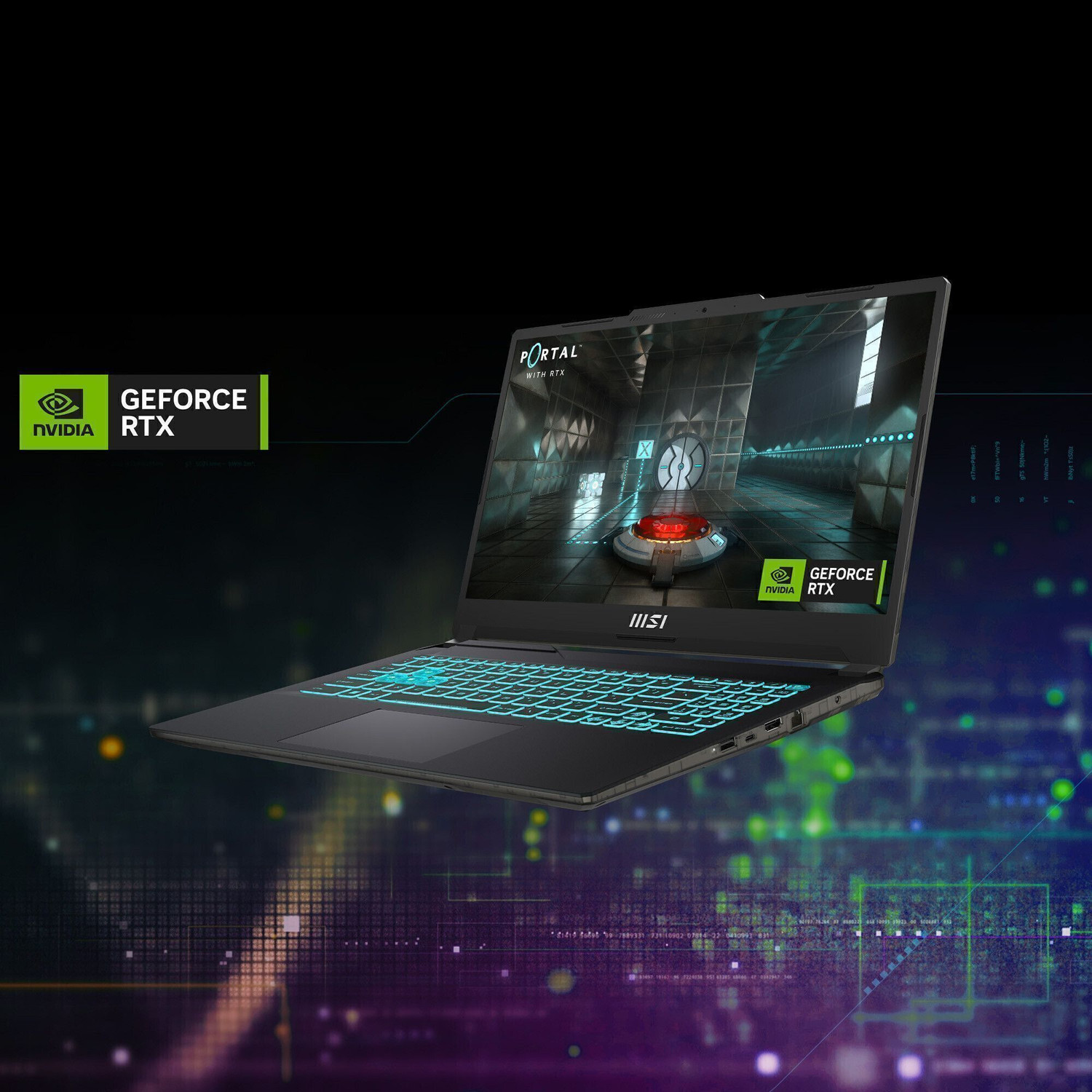 Image of MSI Cyborg 15 Intel Core i5 12th Gen 12450H - (16 GB /512 GB SSD /Windows 11 Home /4 GB Graphics /NVIDIA GeForce RTX 2050 /144 Hz) Cyborg 15 A12UCX-264IN Gaming Laptop