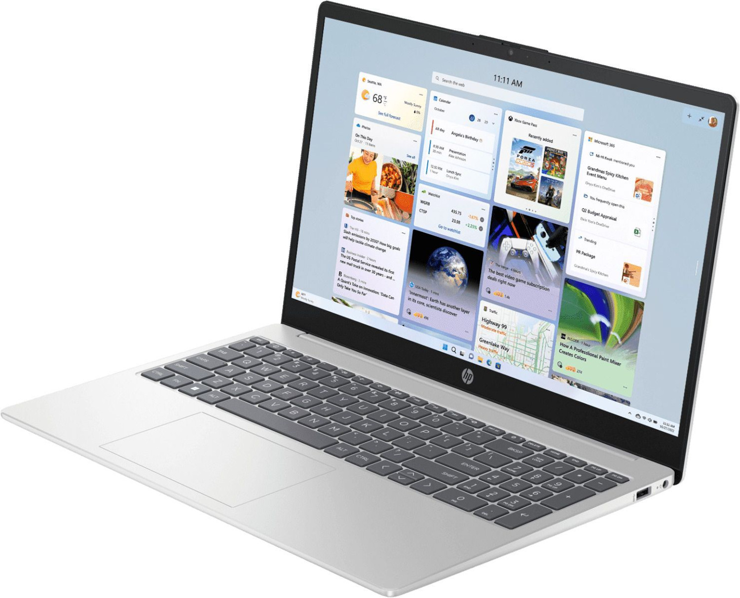 Image of HP 15 Intel Core i3 13th Gen 1315U - (8 GB /512 GB SSD /Windows 11 Home) 15-FD0582TU Thin and Light Laptop