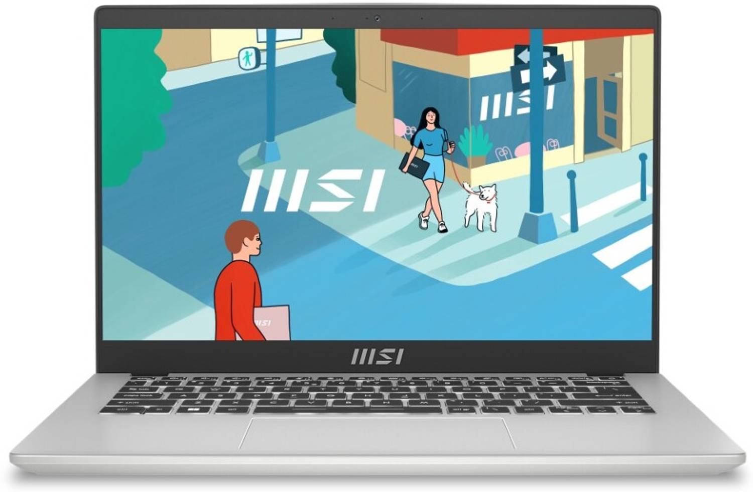 MSI Modern 14 C13M Intel Core i3 13th Gen 1315U - (8 GB/512 GB SSD/Windows 11 Home) Modern 14 C13M-115IN Thin and Light Laptop