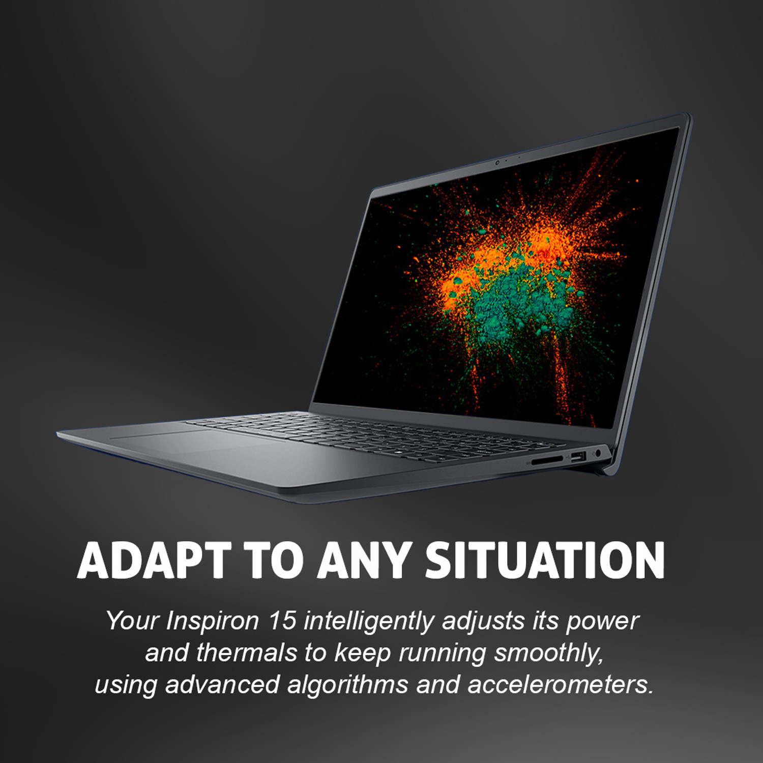 Image of DELL Inspiron 15 - 100U Intel Core i3 14th Gen - (8 GB /512 GB SSD /Windows 11 Home /8 GB Graphics) Dc 15250 Thin and Light Laptop