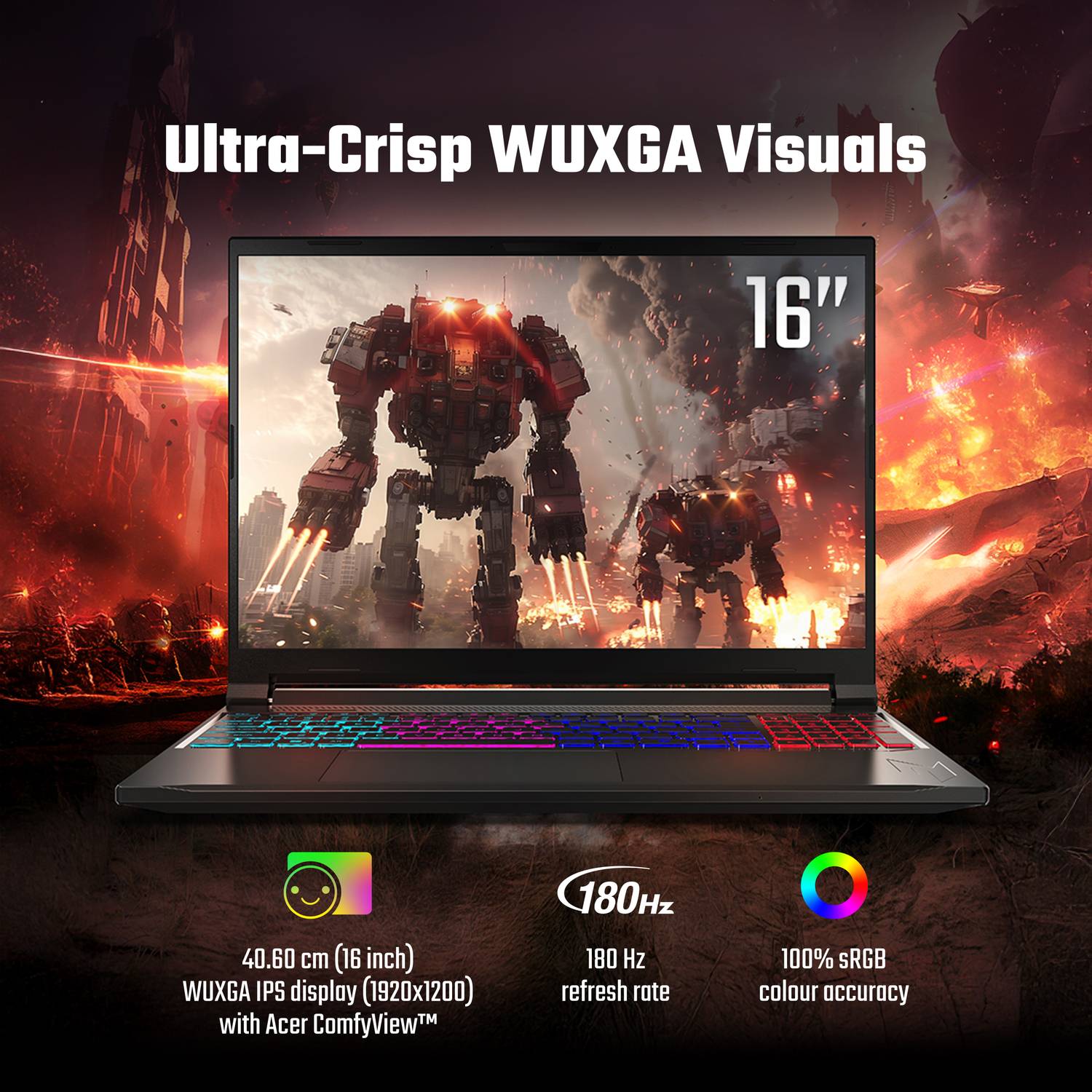 Acer Nitro V 16S i5 14th Gen Gaming Laptop - Image 3