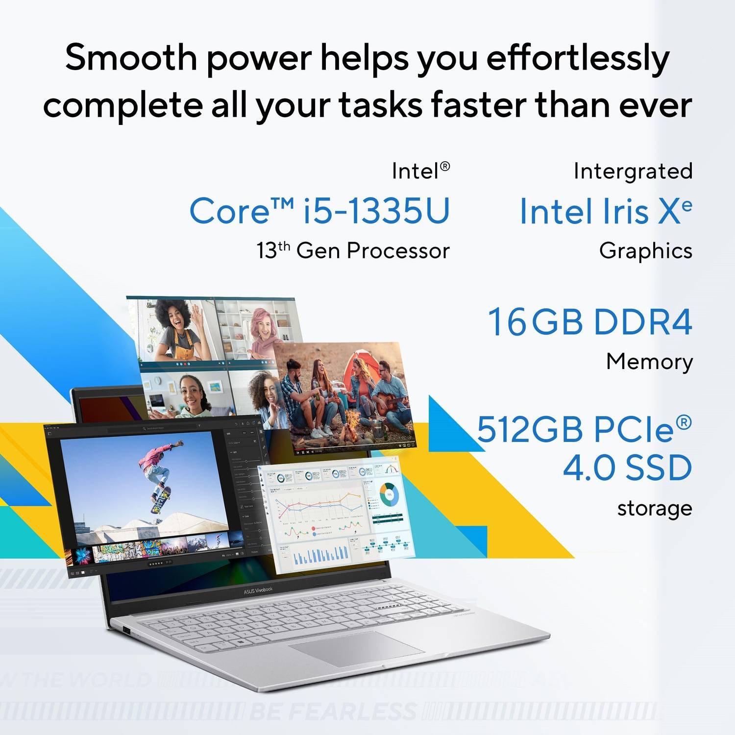 ASUS Vivobook 15 X1504VA-NJ2218WS Intel Core i5 13th Gen - Image 3