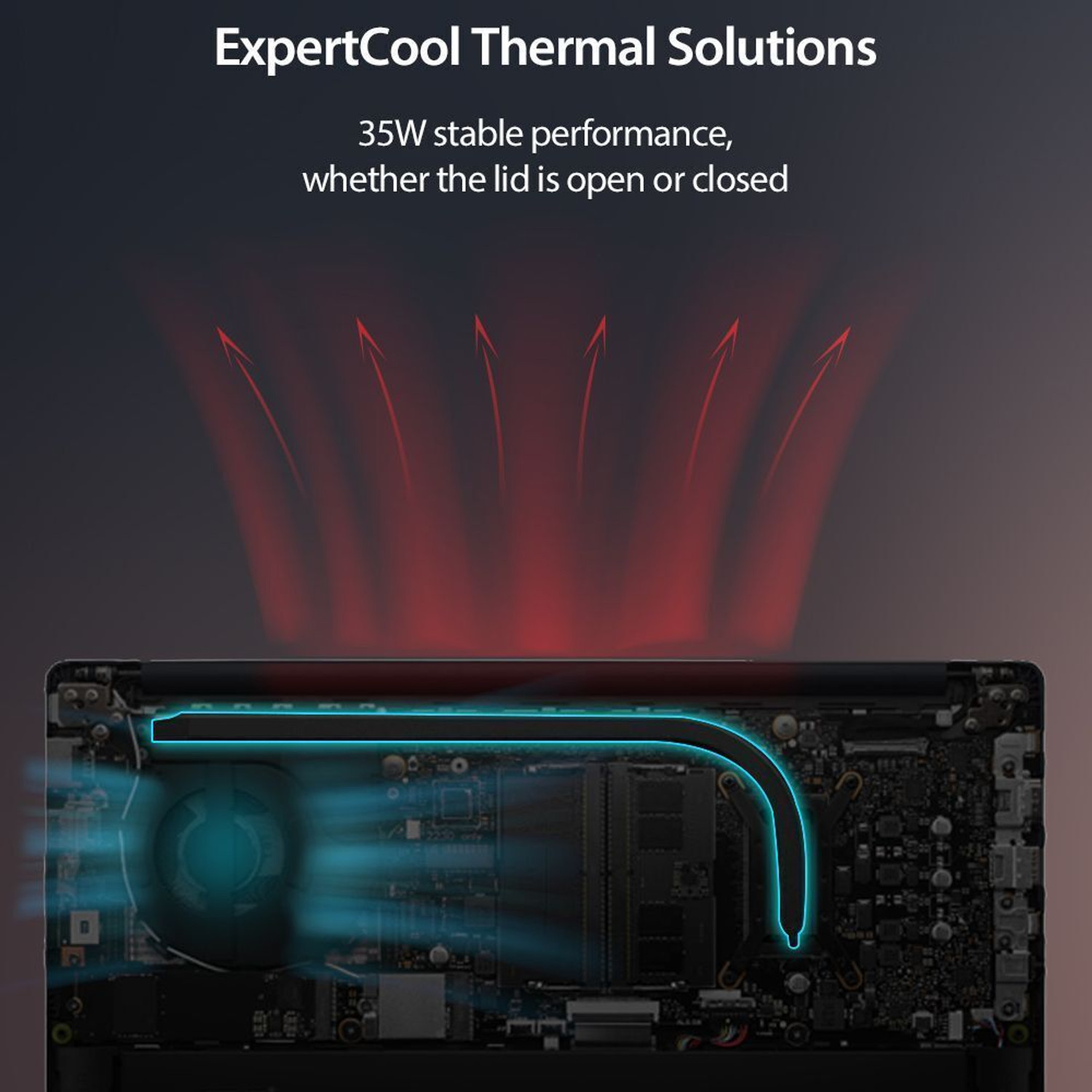 Image of ASUS Expertbook P1 High-performance processor with 1 Yr ADP Intel Core i5 13th Gen 13420H - (32 GB /512 GB SSD /Windows 11 Home) P1403CVA-S60939WS Thin and Light Laptop