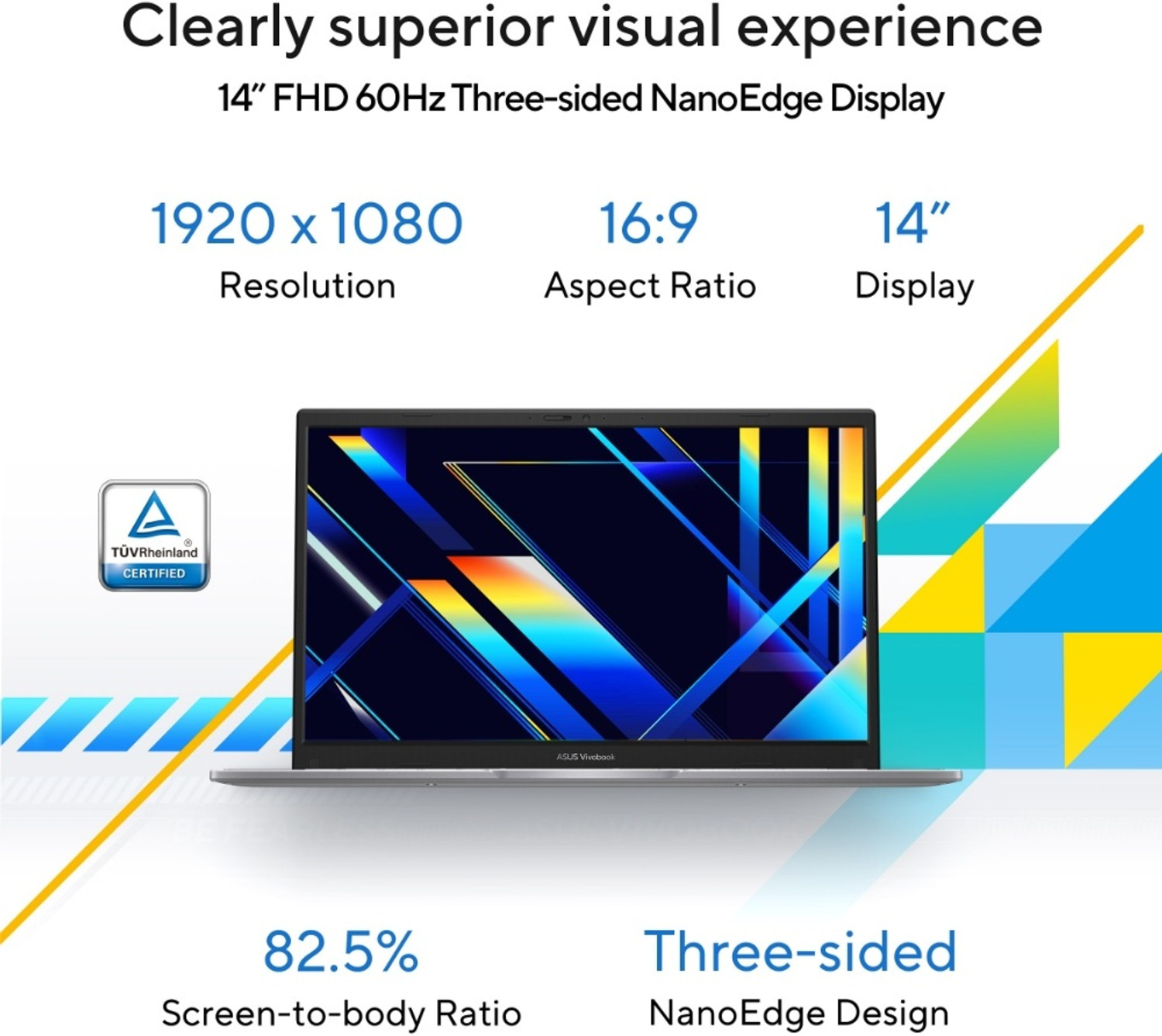 Image of ASUS Vivobook 14 (2026) Intel Core i3 13th Gen 1315U - (8 GB /512 GB SSD /Windows 11 Home) X1404VA-EB1923WS Thin and Light Laptop