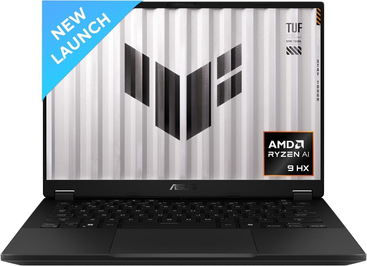 Image of ASUS TUF Gaming A14 (2024) - AI PC, AMD Ryzen AI 9 12 Core HX 370 - (32 GB /2 TB SSD /Windows 11 Home /8 GB Graphics /NVIDIA GeForce RTX 4060 /165 Hz /100 W) FA401WV-RG037WS Gaming Laptop