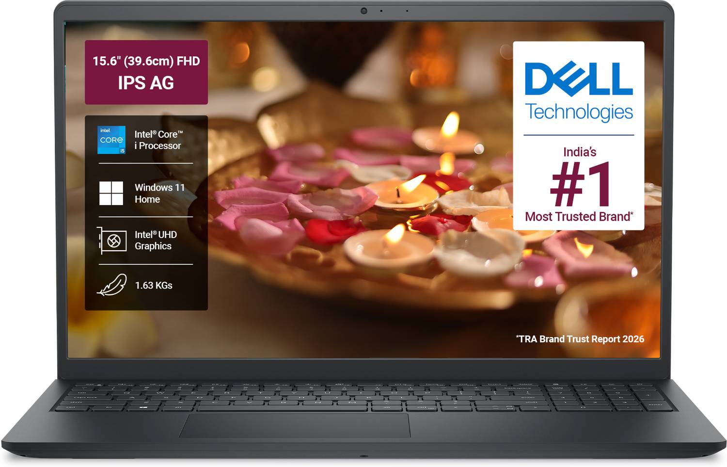 DELL Inspiron 15 (2026) Microsoft Office Home 2024 Intel Core i5 13th Gen 1334U - (8 GB/512 GB SSD/Windows 11 Home) 3530 / 15 DC 15250 Thin and Light Laptop