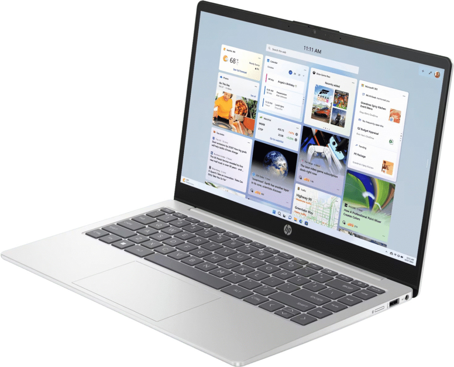 Image of HP Essential series Intel Core i3 13th Gen 1315U - (8 GB /512 GB SSD /Windows 11 Home) 14-EP0341TU Thin and Light Laptop