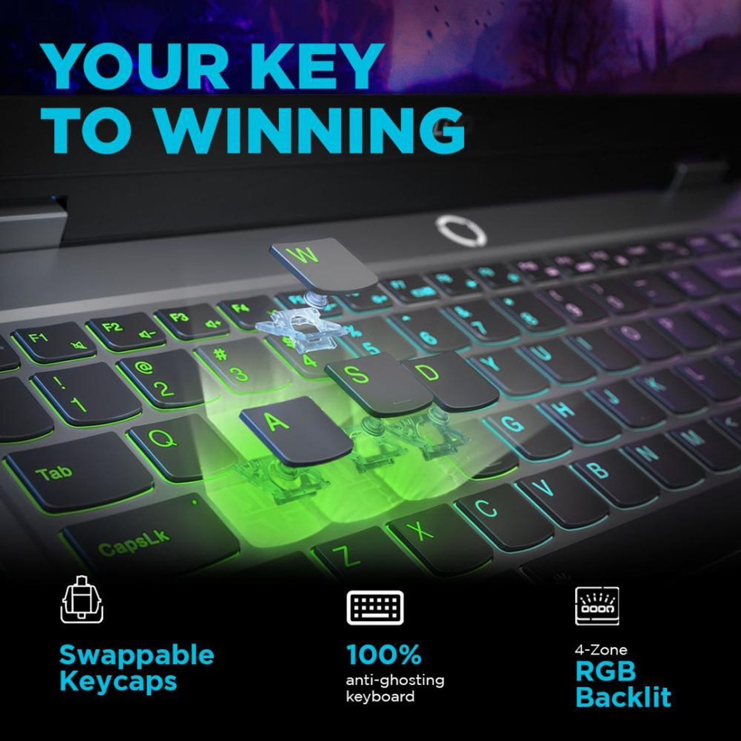 Image of Lenovo LOQ Intel Core i5 13th Gen 13450HX - (16 GB /512 GB SSD /Windows 11 Home /6 GB Graphics /NVIDIA GeForce RTX 3050 /144 Hz /95 W) LOQ 15IRX9D202 / 15IRX902 Gaming Laptop