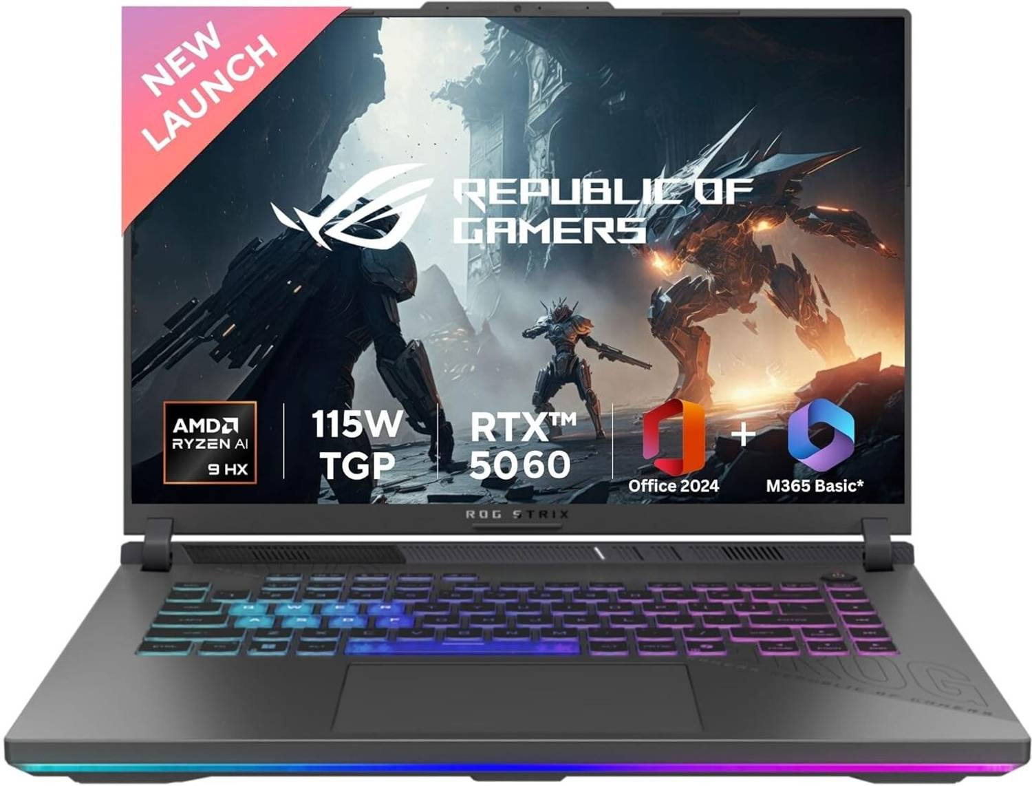 ASUS ROG Strix G16 2025 Ryzen 9 16-Core RTX 5060 240Hz