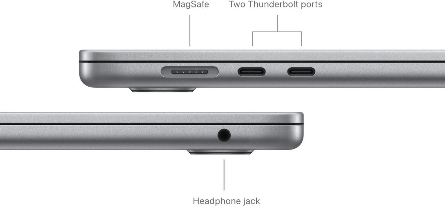 Image of Apple MacBook Air M3 - (8 GB /256 GB SSD /macOS Sonoma) MRYM3HN /A