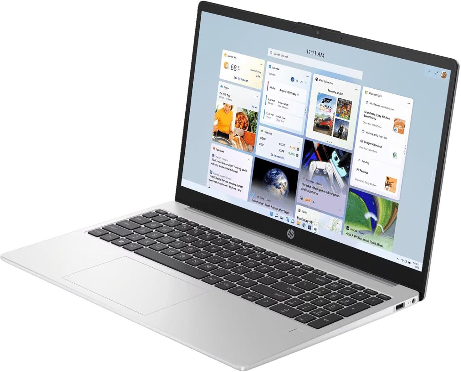 Image of HP 255 G10 AMD Ryzen 5 Quad Core 7520U - (8 GB /512 GB SSD /Windows 11 Home) 255 G10 Thin and Light Laptop
