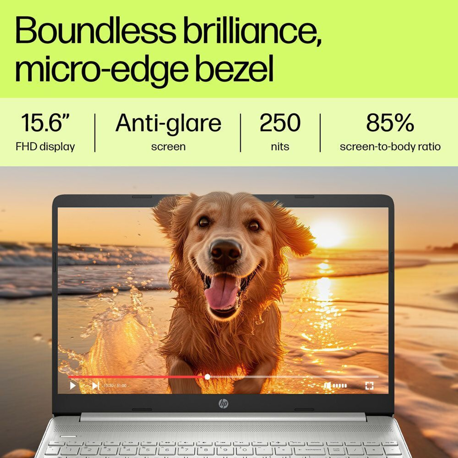 Image of HP 15s Intel Core i5 13th Gen 1335U - (8 GB /512 GB SSD /Windows 11 Home) 15-fd0022TU Thin and Light Laptop
