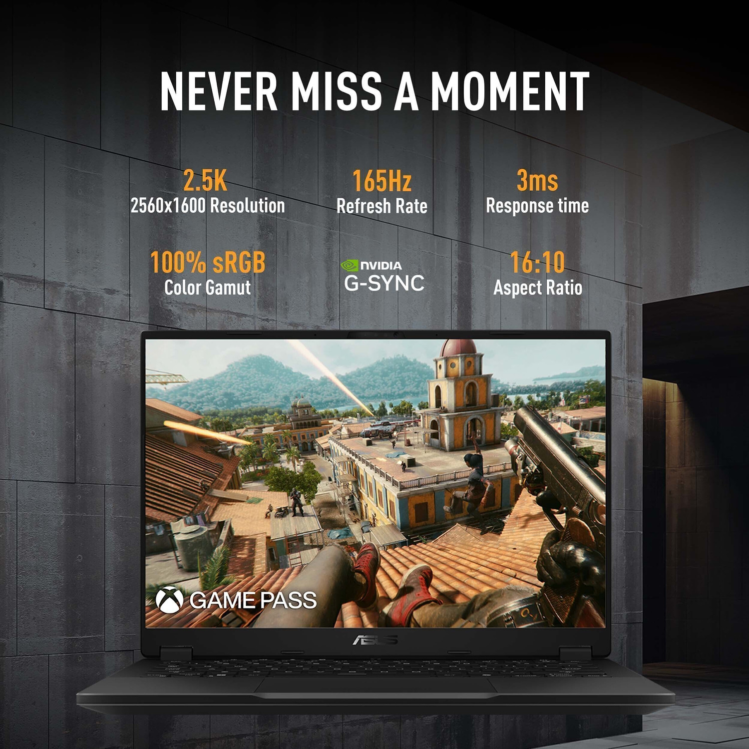 Image of ASUS TUF Gaming A14 AMD Ryzen AI 9 12 Core HX 370 - (16 GB /1 TB SSD /Windows 11 Home /8 GB Graphics /NVIDIA GeForce RTX 4060 /165 Hz) FA401WV-RG475WS Gaming Laptop