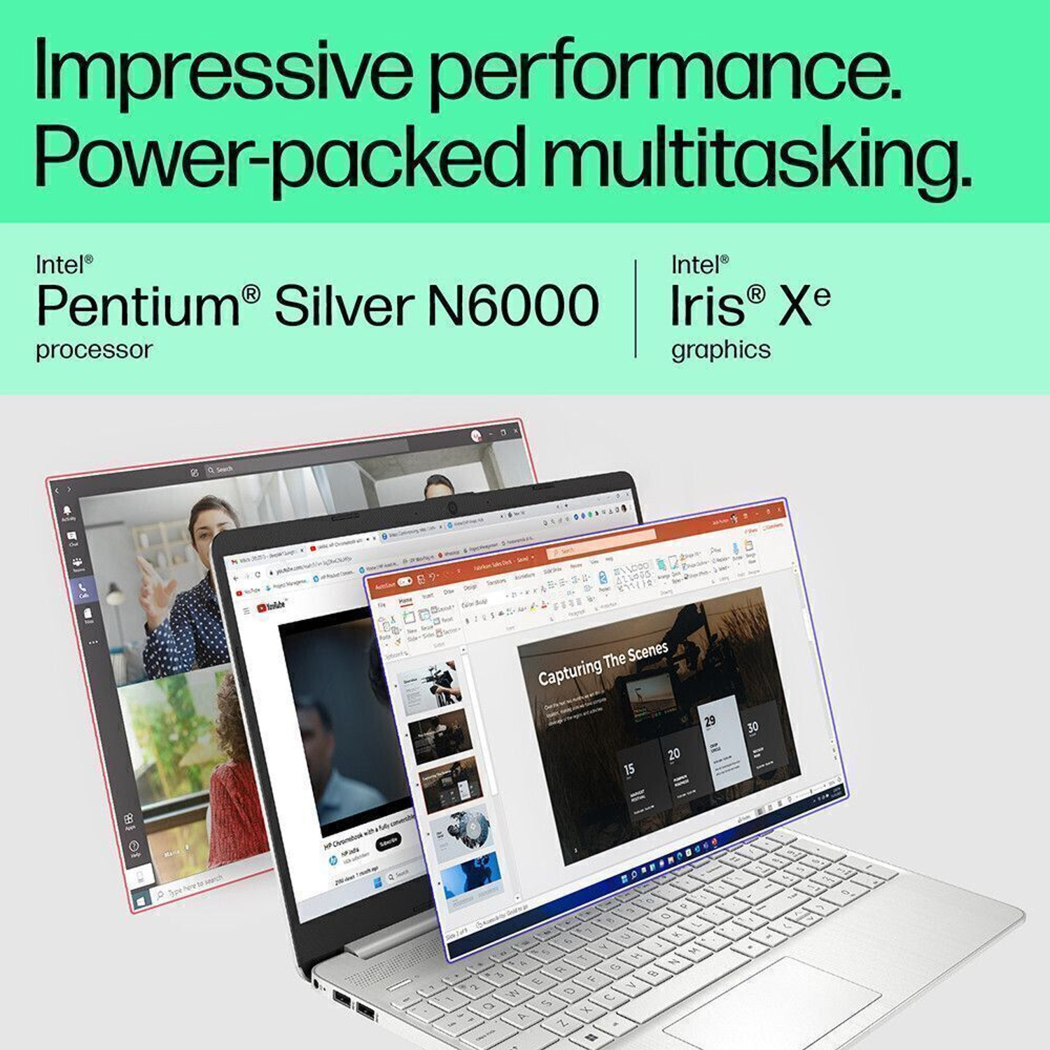 Image of HP Intel Core i5 12th Gen 1235U - (8 GB /1 TB SSD /Windows 11 Home) 15s-fq5331TU Thin and Light Laptop