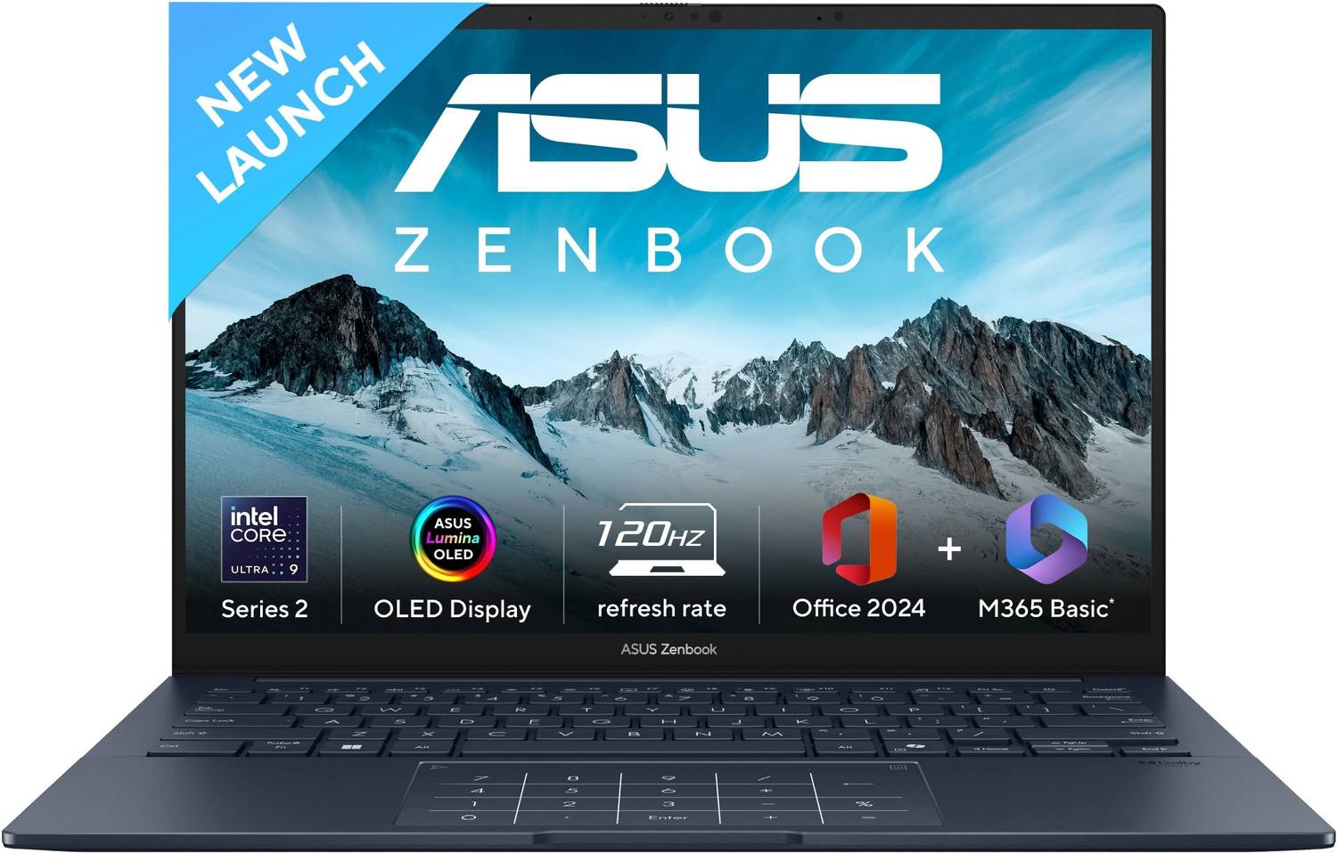 ASUS Zenbook 14 OLED (2025) with Touch Screen, Backlit Keyboard