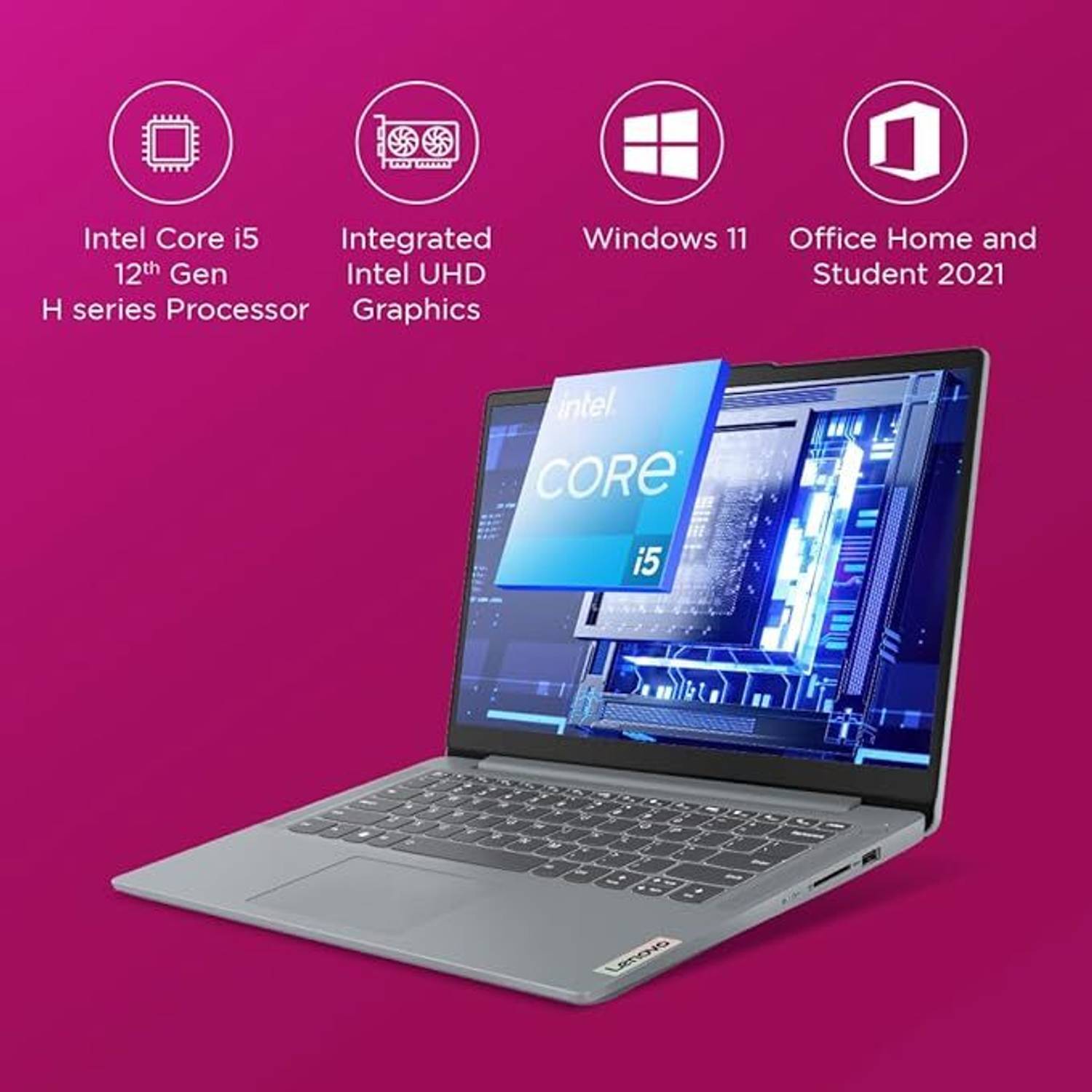 Lenovo Intel Core i5 12th Gen - (16 GB/512 GB SSD/Windows 11 Home