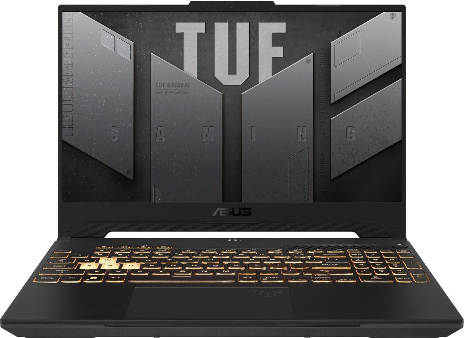 Image of ASUS TUF Gaming A15 with 90WHr Battery AMD Ryzen 7 Octa Core 7735HS - (16 GB /512 GB SSD /Windows 11 Home /6 GB Graphics /NVIDIA GeForce RTX 4050 /144 Hz /140 TGP) FA577NU-LP082W Gaming Laptop