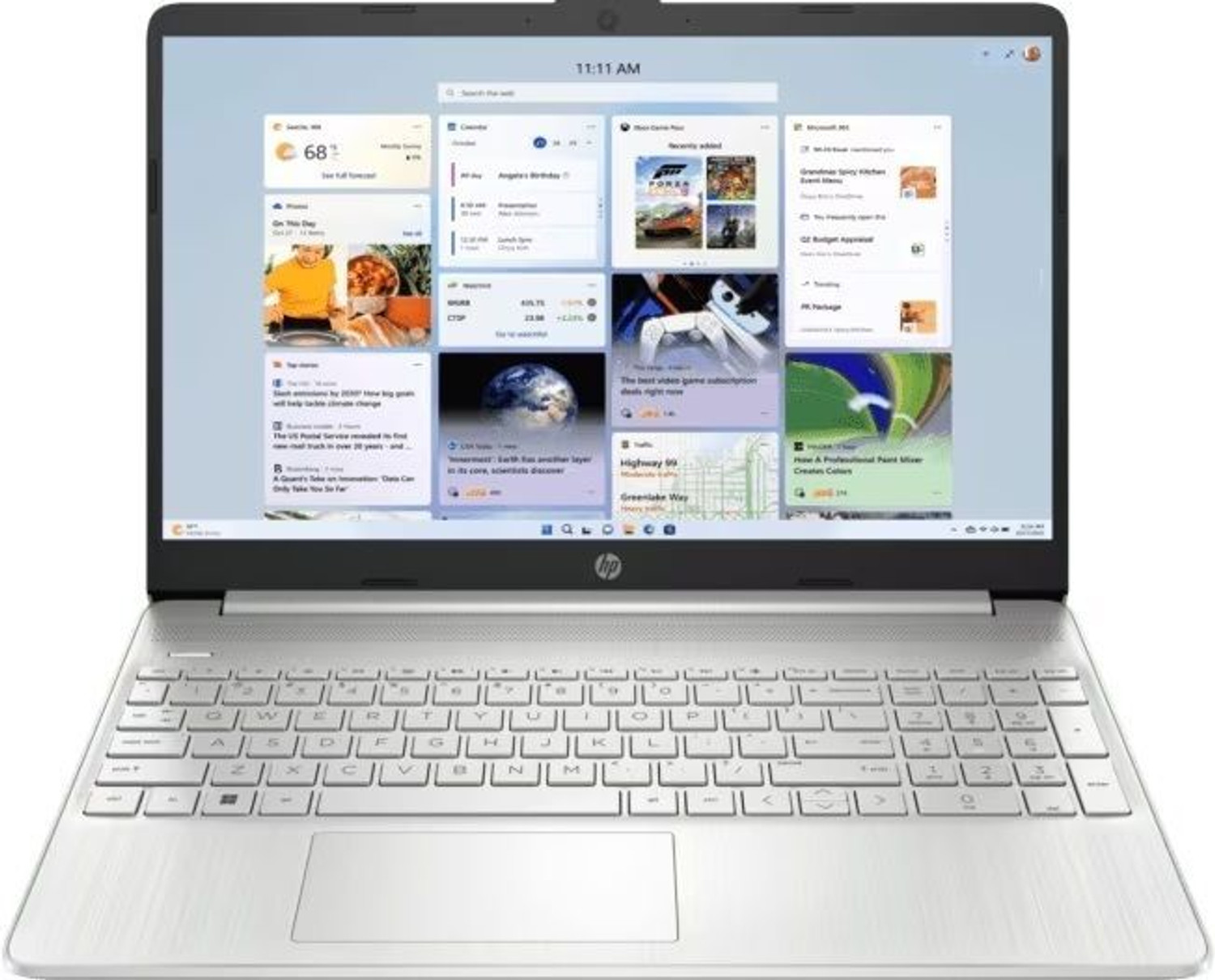 Image of HP AMD Ryzen 5 Hexa Core - (16 GB /512 GB SSD /Windows 11 Home) 15S-EQ2305AU Laptop