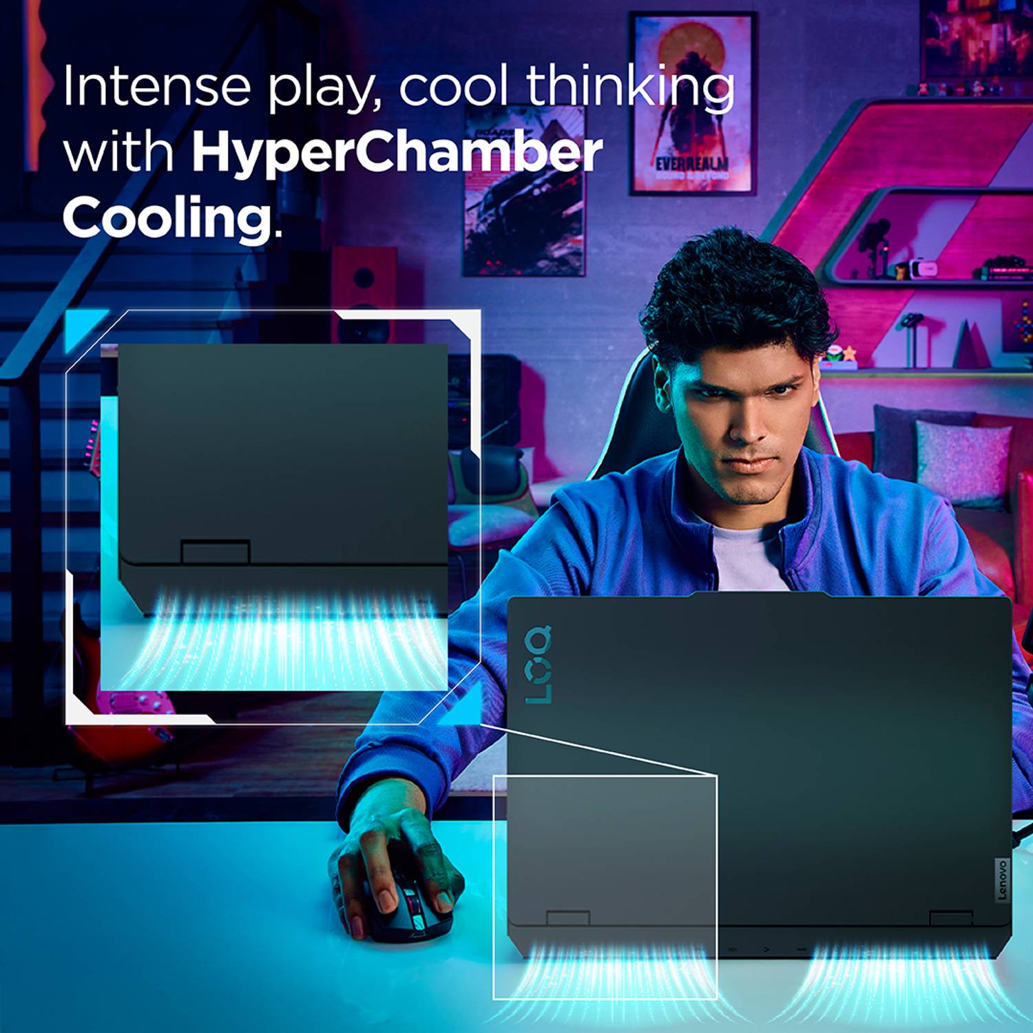Lenovo LOQ 15IAX9 Gaming Laptop i5 12th Gen - Image 3