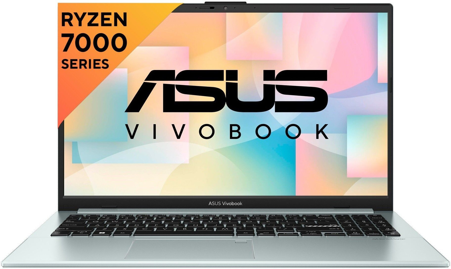 Image of ASUS Vivobook Go 15 (2025) with Office 2024 + M365 Basic*, Backlit Keyboard, AMD Ryzen 5 Quad Core 7520U - (16 GB /512 GB SSD /Windows 11 Home) E1504FA-BQ2543WS Thin and Light Laptop