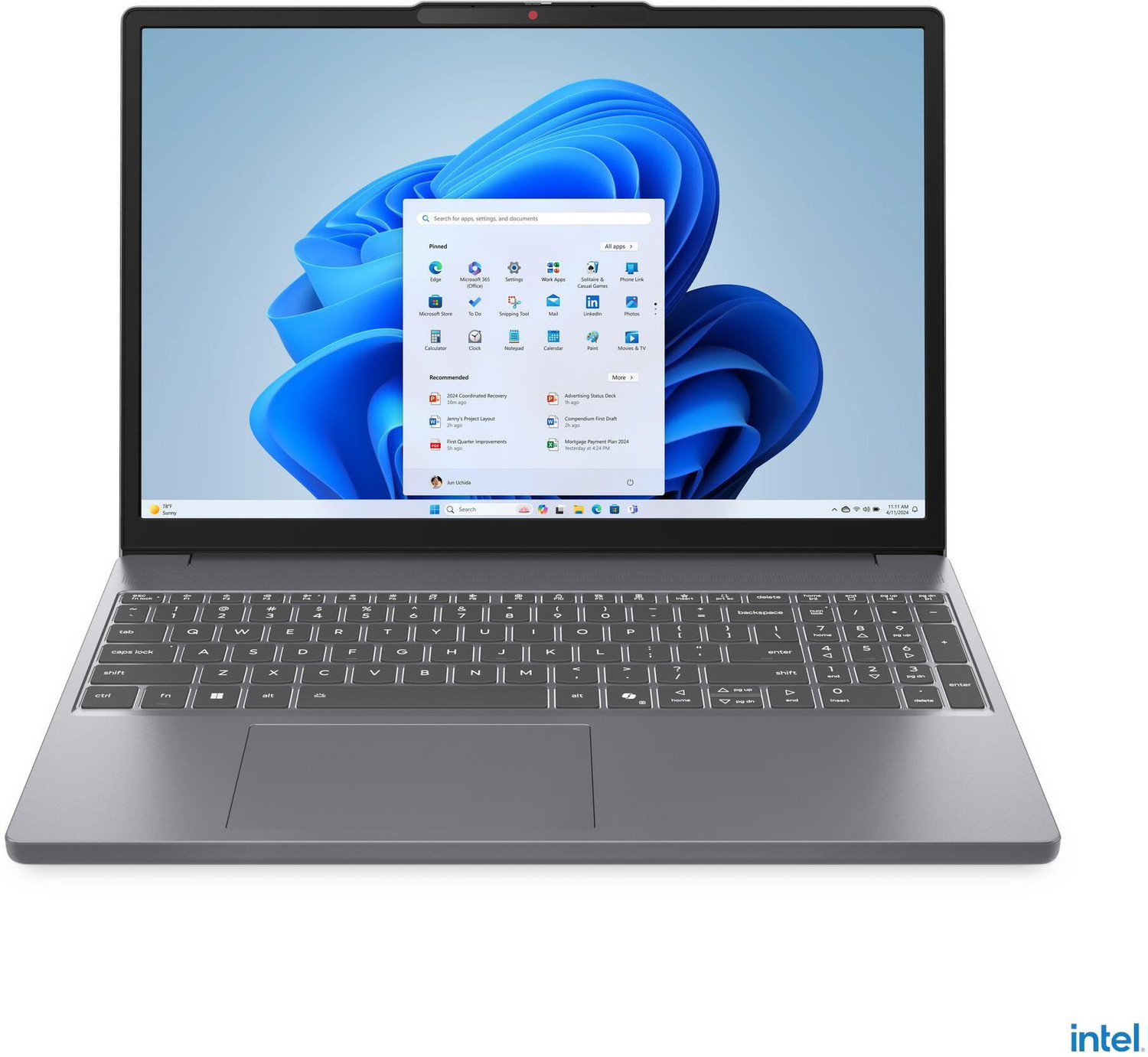 Image of Lenovo Idea Pad Slim 3 Intel Core i7 13th Gen 13620H - (16 GB /512 GB SSD /Windows 11 Home) 83K100C9IN Thin and Light Laptop
