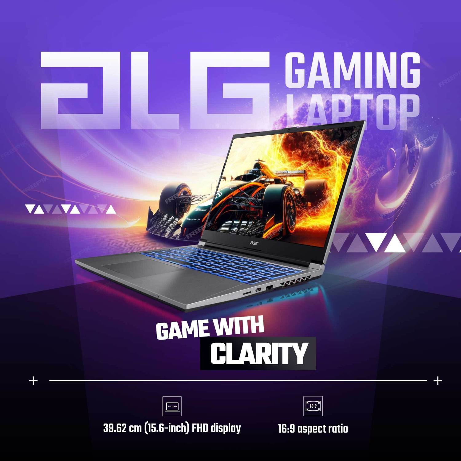 Acer AL15G-52 Intel Core i5 12450H Gaming Laptop - Image 5
