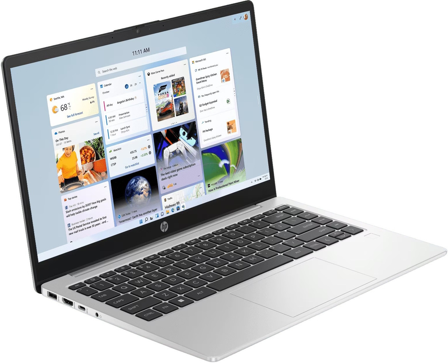 Image of HP 240 G10 Backlit + FingerPrint (2025) Professional Intel Core i5 13th Gen 1334U - (8 GB /512 GB SSD /Windows 11 Pro) 240 G10 Thin and Light Laptop
