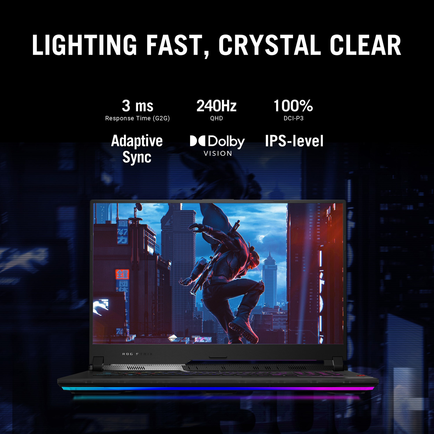 Image of ASUS ROG Strix Scar 17 Intel Core i9 12th Gen 12900H - (32 GB /1 TB SSD /Windows 11 Home /8 GB Graphics /NVIDIA GeForce RTX 3070 Ti /240 Hz) G733ZW-LL139WS Gaming Laptop