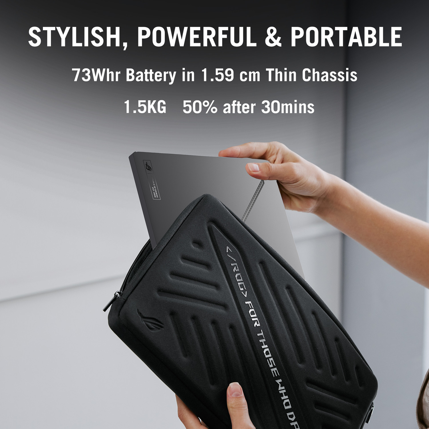 Image of ASUS ROG Zephyrus G14 OLED (2026) AMD Ryzen AI 9 10 Core 465 - (16 GB /1 TB SSD /Windows 11 Home /8 GB Graphics /NVIDIA GeForce RTX 5060 /120 Hz) GA403GM-SY163WS Gaming Laptop