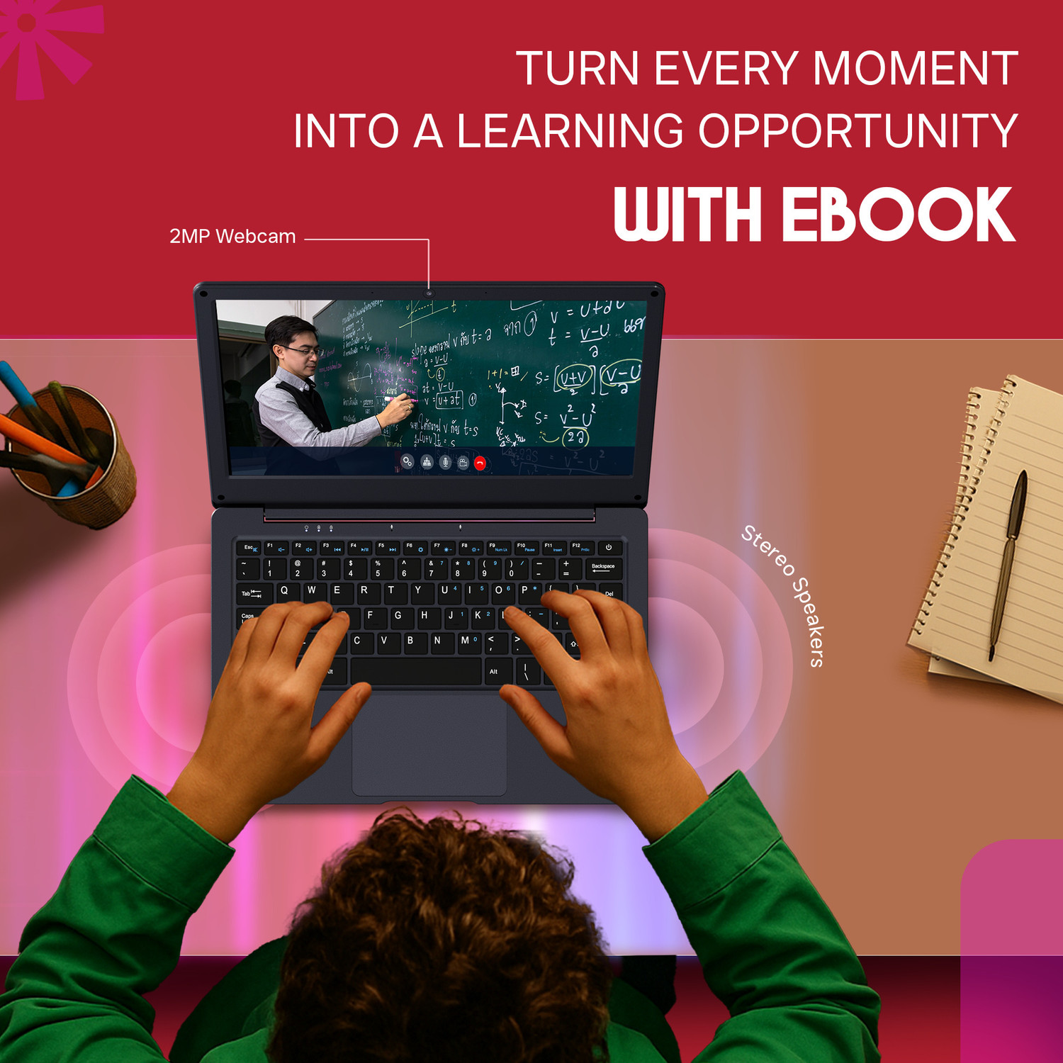 Image of Neopticon Ebook Intel Celeron Dual Core - (4 GB /128 GB SSD /128 GB EMMC Storage /Windows 11 Home) BBEN40412811 Notebook