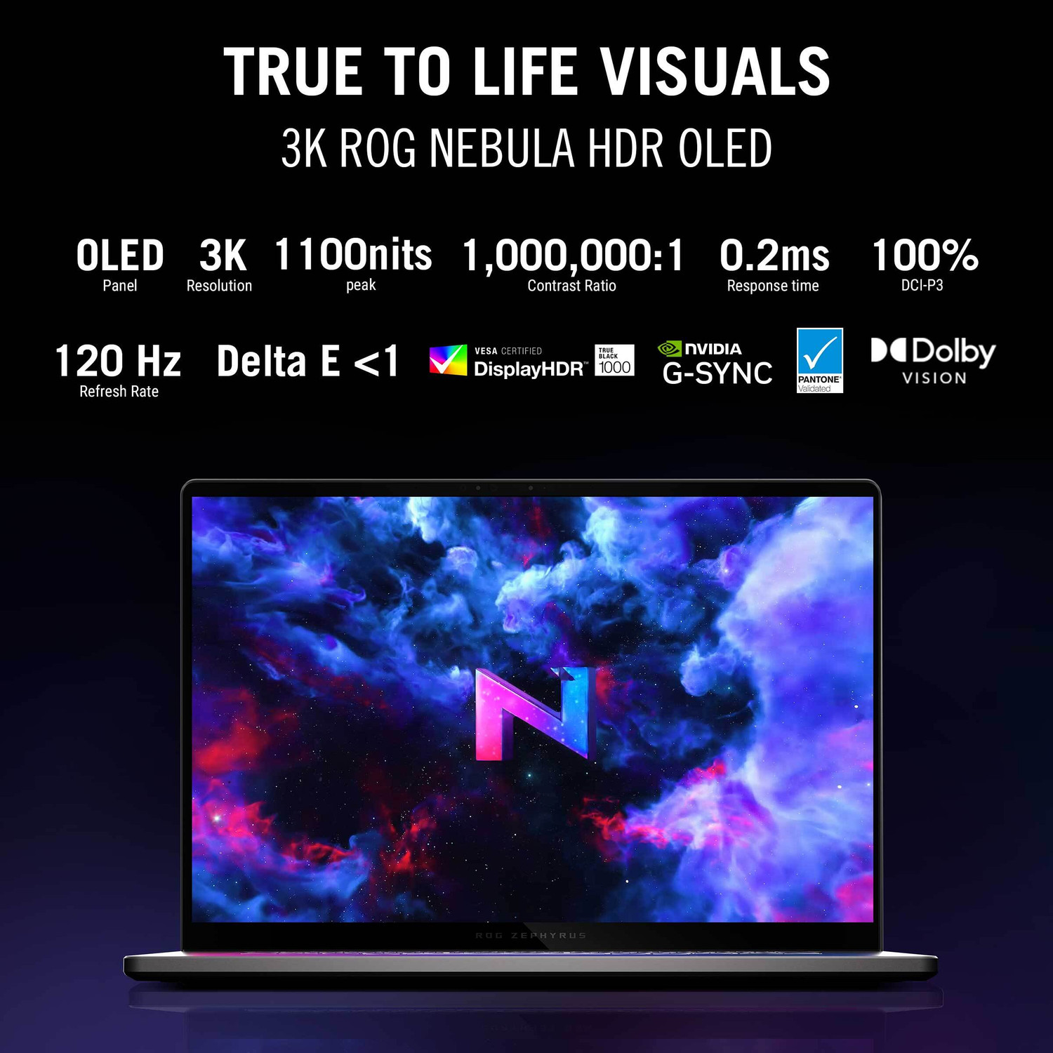 Image of ASUS ROG Zephyrus G14 OLED (2026) AMD Ryzen AI 9 10 Core 465 - (16 GB /1 TB SSD /Windows 11 Home /8 GB Graphics /NVIDIA GeForce RTX 5060 /120 Hz) GA403GM-SY163WS Gaming Laptop