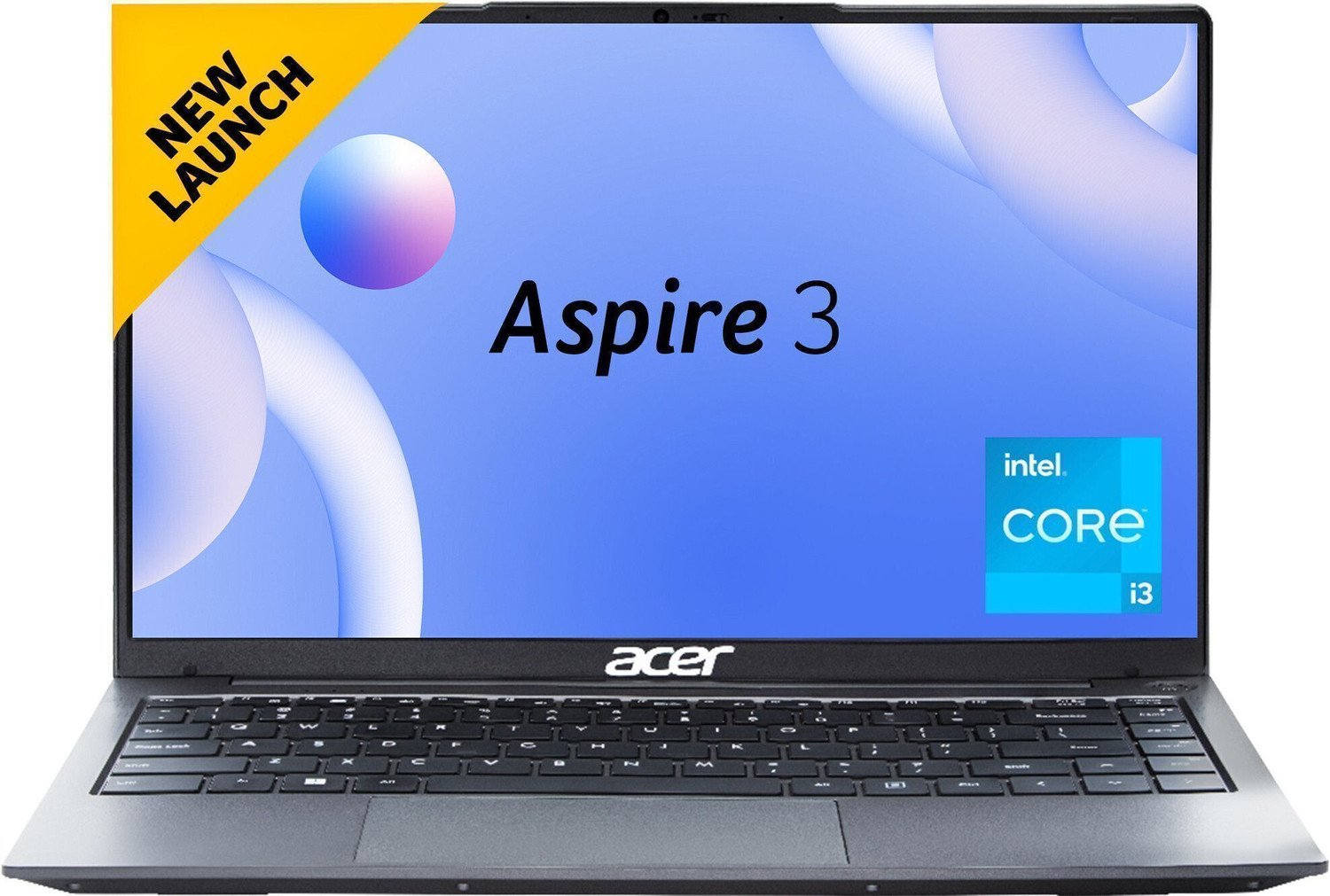Image of Acer Aspire 3 Intel Core i3 12th Gen 1215U - (8 GB /256 GB SSD /Windows 11 Home) A324-51 Thin and Light Laptop