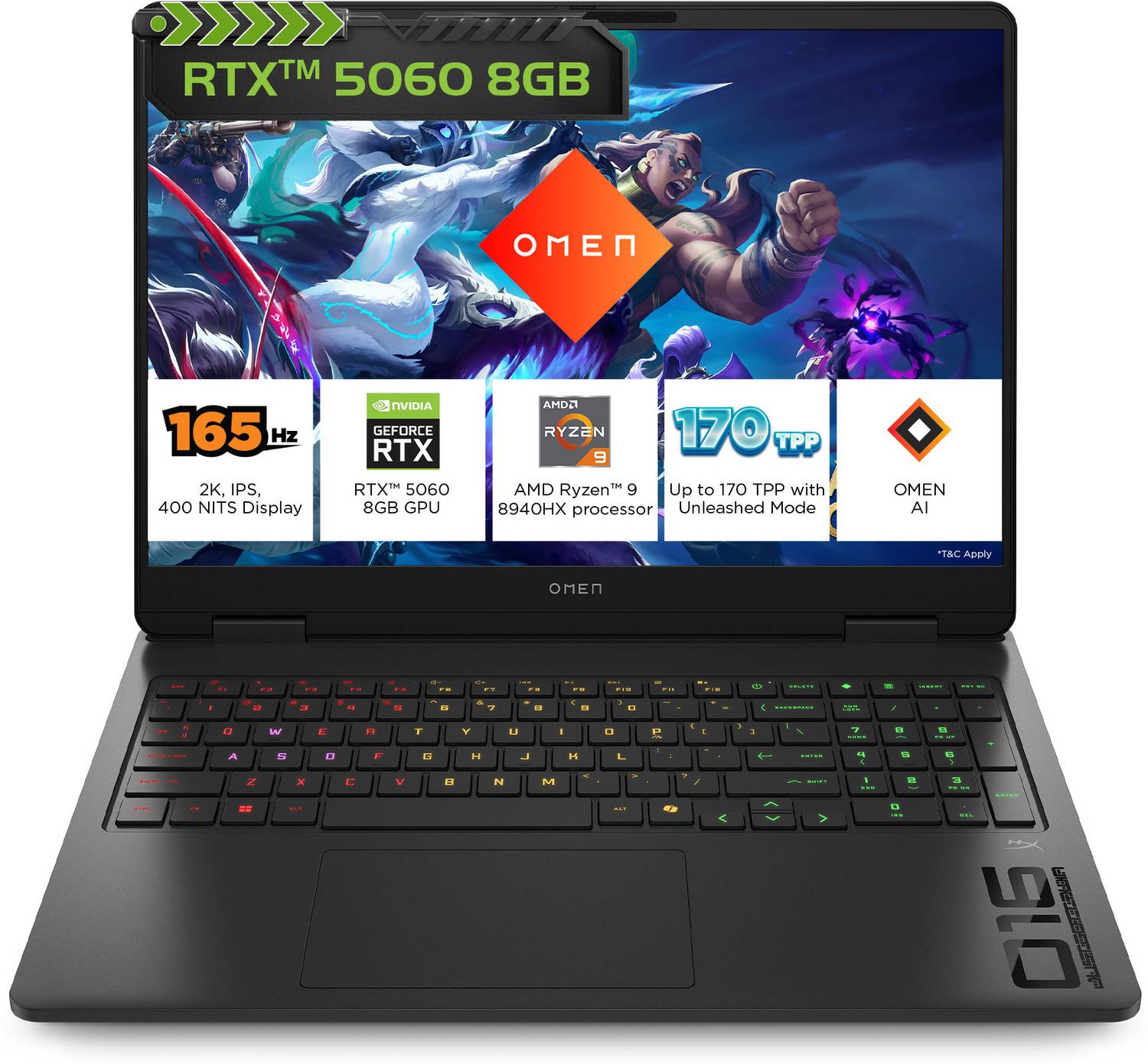 HP Omen AMD Ryzen 9 16 Core 8940HX - (24 GB/1 TB SSD/Windows 11