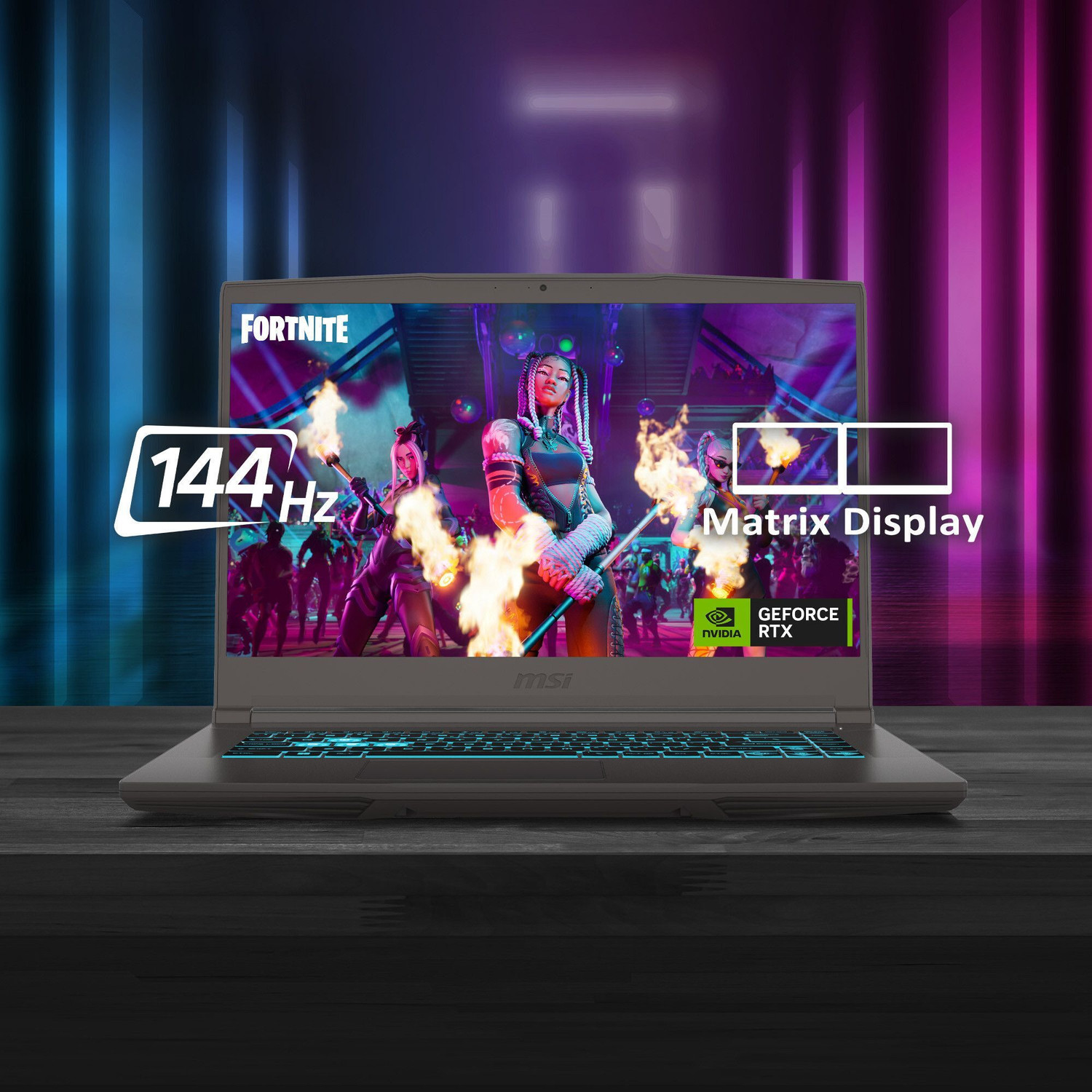 Image of MSI Thin 15 Intel Core i5 13th Gen 13420H - (16 GB /512 GB SSD /Windows 11 Home /6 GB Graphics /NVIDIA GeForce RTX 3050 /144 Hz) THIN 15 B13UDX-129IN | Thin 15 B13UDX-3223IN Gaming Laptop