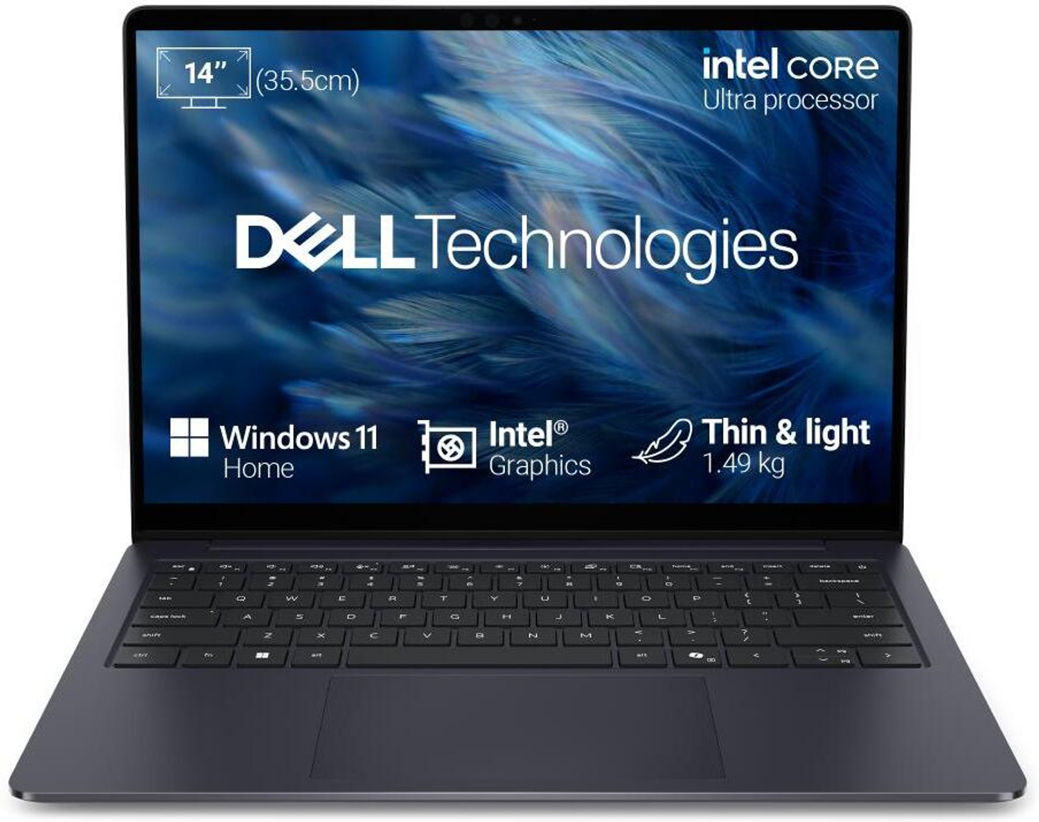 Image of DELL Previously Inspiron - Premium Series Intel Core Ultra 5 322 - (16 GB /512 GB SSD /Windows 11 Home /Intel Graphics) 14S Creator Laptop