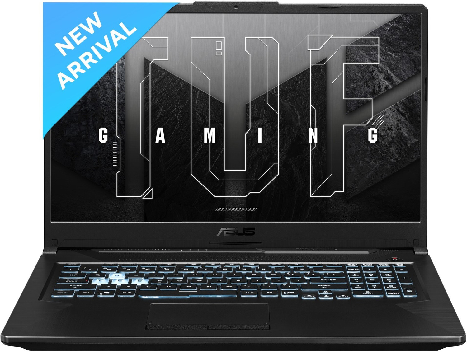 Image of ASUS TUF Gaming F17 - AI Powered Gaming Intel Core i5 11th Gen - (16 GB /512 GB SSD /Windows 11 Home /4 GB Graphics /NVIDIA GeForce RTX RTX2050- 4GB) FX706HF-HX019W Gaming Laptop