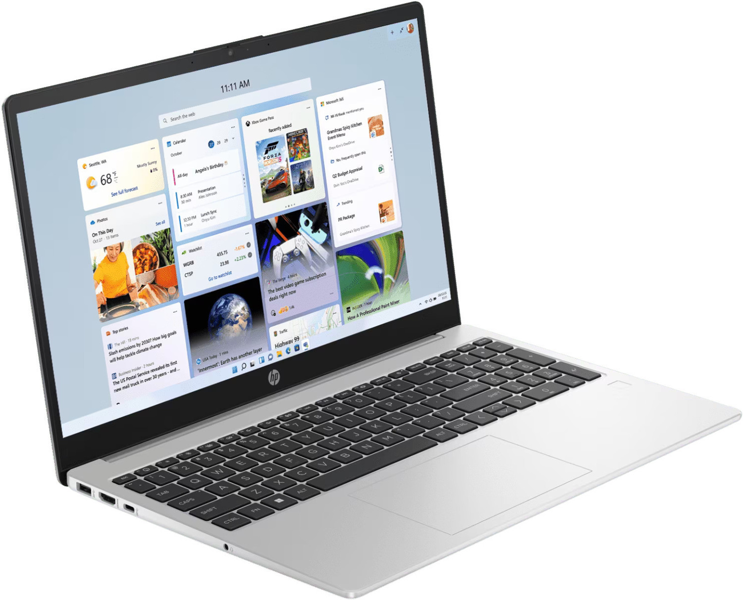 Image of HP 255 G10 AMD Ryzen 5 Quad Core 7520U - (8 GB /512 GB SSD /Windows 11 Home) 255 G10 Thin and Light Laptop