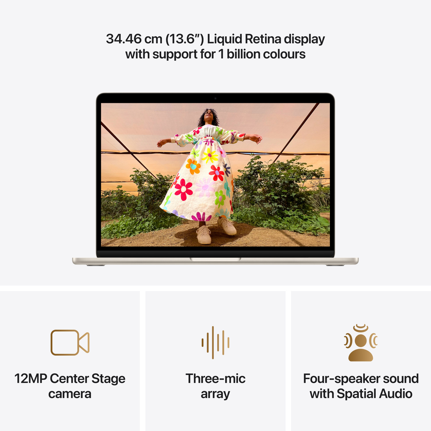 Image of Apple MacBook Air (M5, 2026) M5 - (16 GB /512 GB SSD /Tahoe) MDHA4HN /A