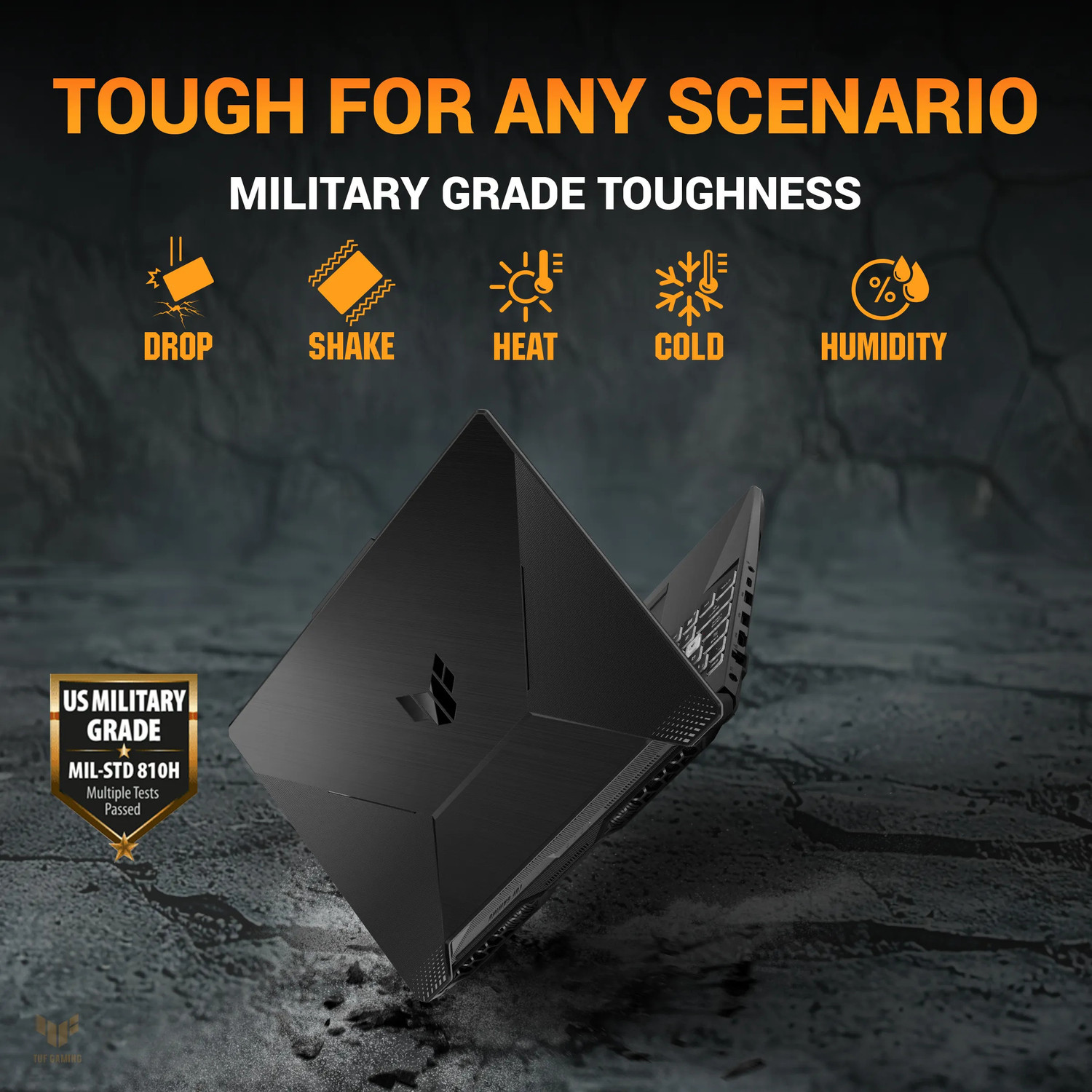 Image of ASUS AMD Ryzen 7 170 Processor AMD Ryzen 7 Octa Core AMD Ryzen 7 170 Processor 3.2GHz - (16 GB /1 TB SSD /Windows 11 Home /4 GB Graphics /NVIDIA GeForce RTX 4GB GDDR6 Optimus NVIDIA GeForce RTX 3050 /144 Hz /75 W) FA506NCQ-HN009WS Gaming Laptop