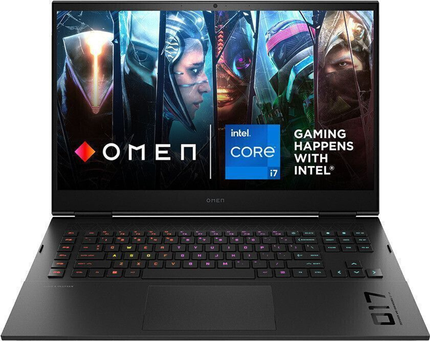 Image of HP Omen Intel Core i7 13th Gen 13700HX - (16 GB /1 TB SSD /Windows 11 Home /8 GB Graphics /NVIDIA GeForce RTX 4060) 17-cm2003TX Gaming Laptop