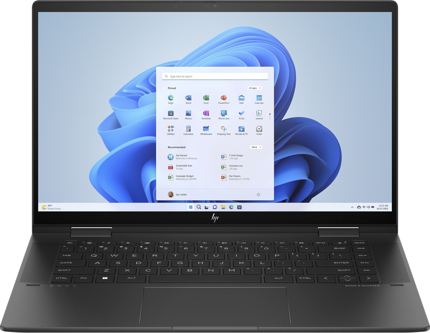 Image of HP AMD Ryzen 5 Hexa Core 7530U - (8 GB /512 GB SSD /Windows 11 Home) 15-fh0014AU Laptop