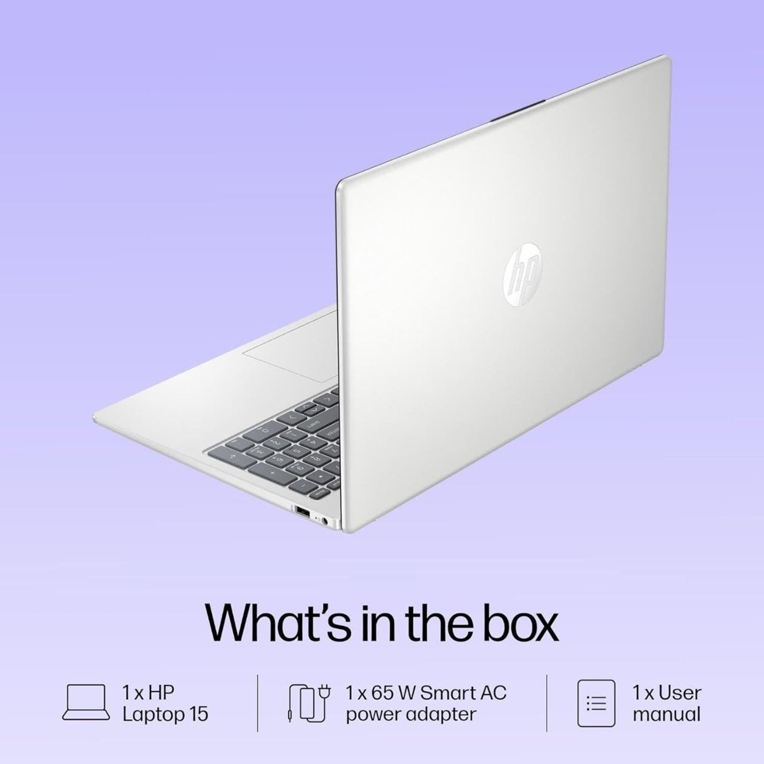 Image of HP 15 (i3 14th Gen) Intel Core 3 13th Gen 1315U - (8 GB /512 GB SSD /Windows 11 Home) 15-fd0186TU Thin and Light Laptop