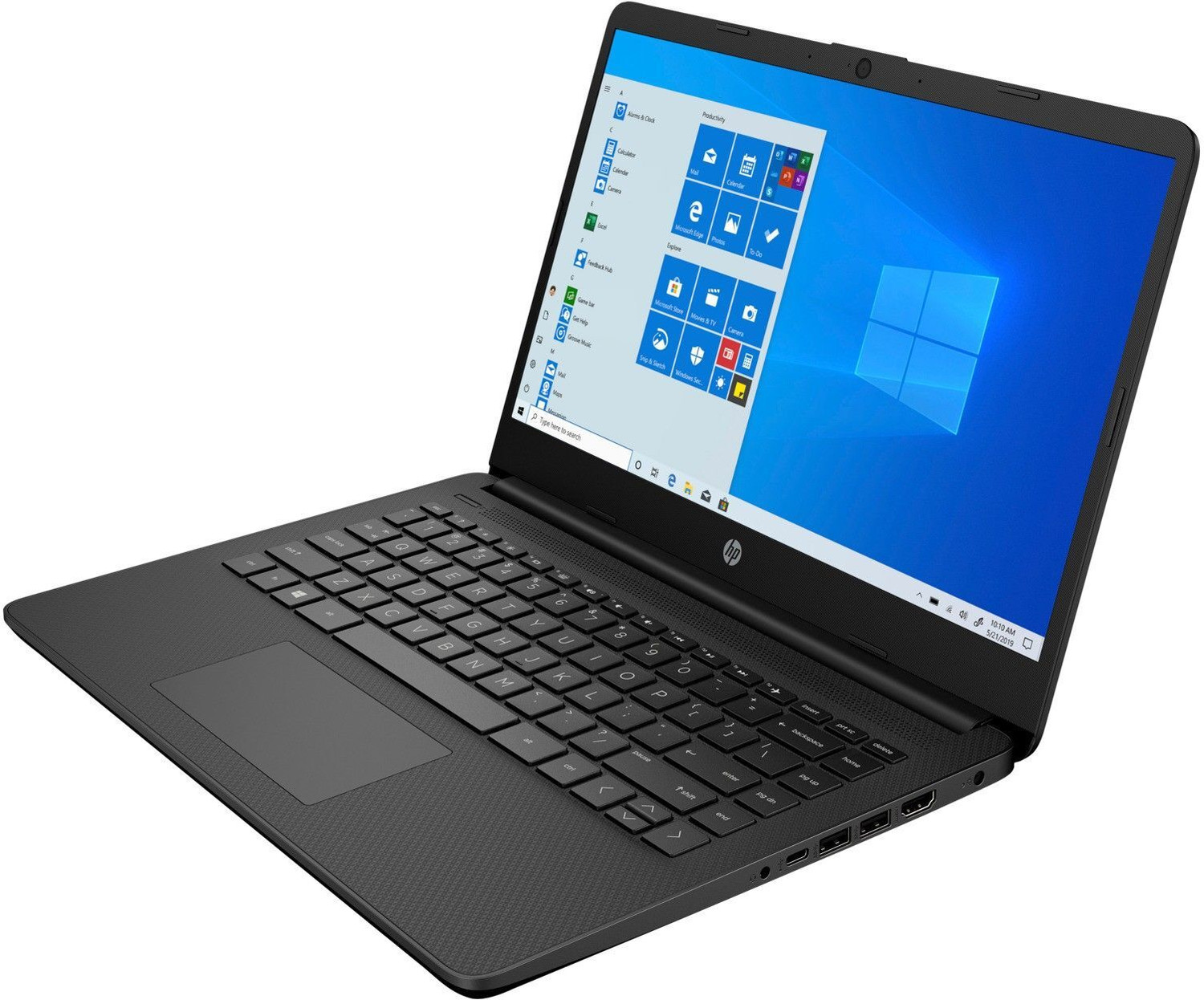 Image of HP Intel Core i3 11th Gen 1115G4 - (8 GB /256 GB SSD /Windows 10 Home) 14s-DQ2100TU Thin and Light Laptop